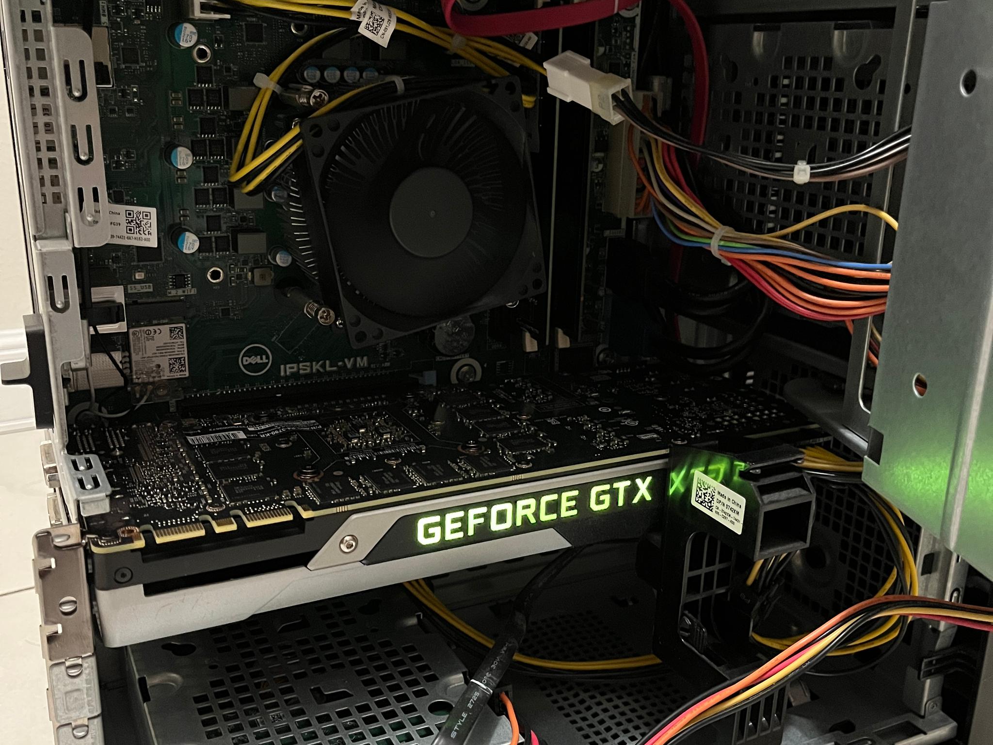 NVIDIA GTX TITAN Black 6GB, Intel i7-6700, 12GB RAM, 2.1 TB Storage, Dell Gaming PC w/ Wi-Fi & BT