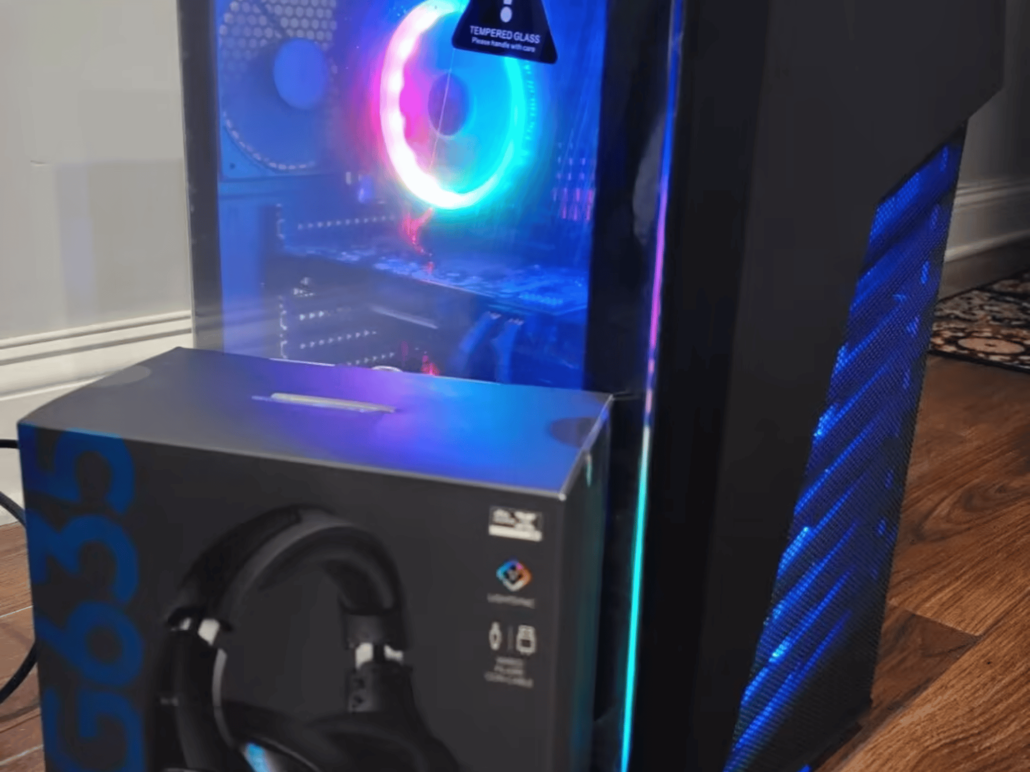 GAMING PC INTEL i5 AMD R9 270X 2GB 16GB RAM 256GB SSD + 1TB HDD W10 BUNDLE WIFI