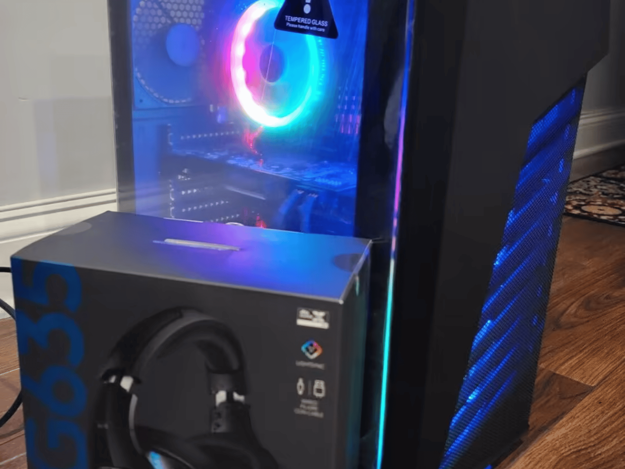 GAMING PC INTEL i5 AMD R9 270X 2GB 16GB RAM 256GB SSD + 1TB HDD W10 BUNDLE WIFI