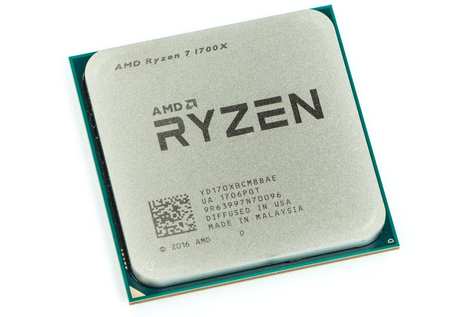 AMD Ryzen 7 1700X 8 Core CPU up to 3.8 GHz