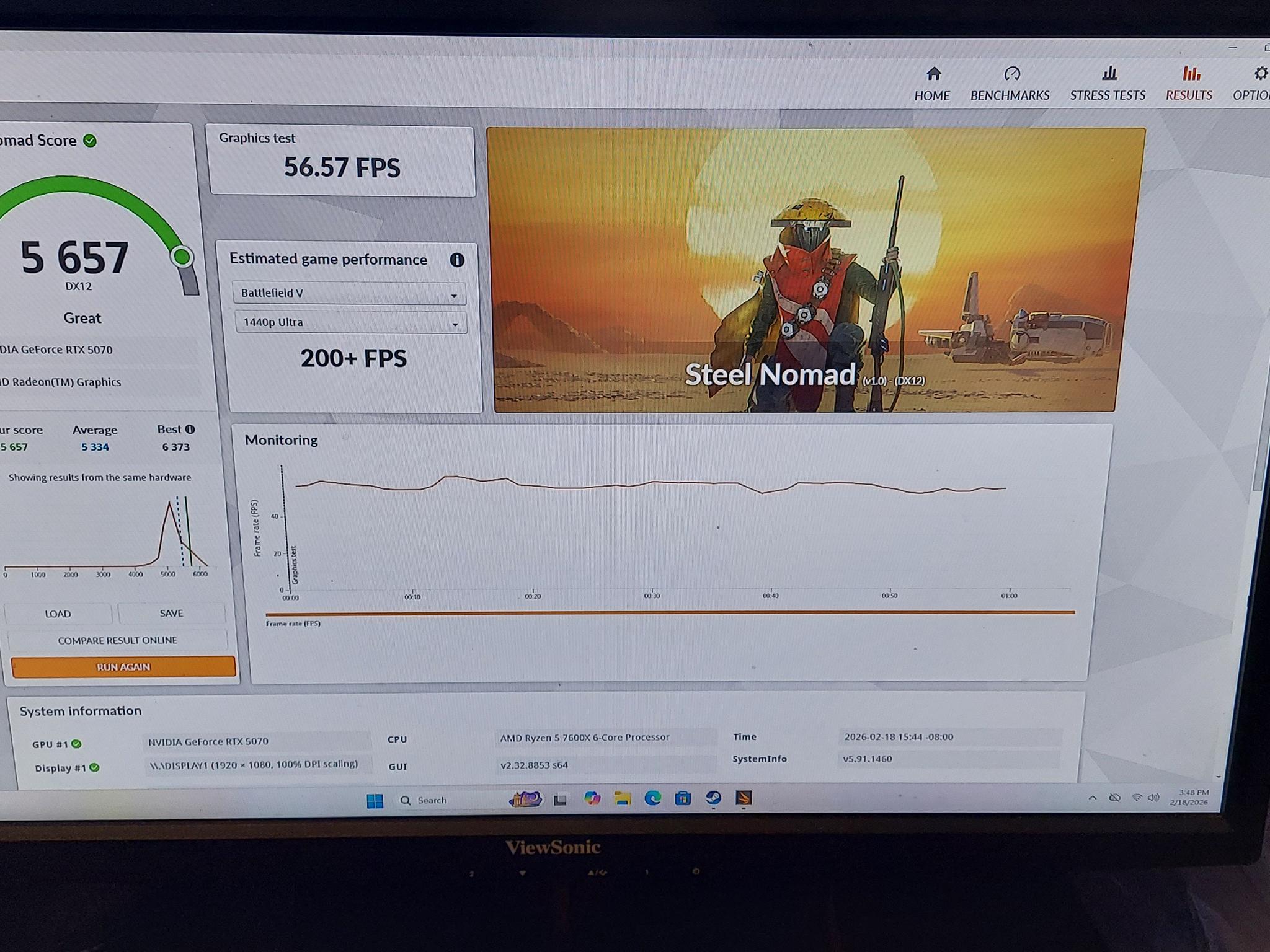 7600X/RTX 5070 Gaming PC