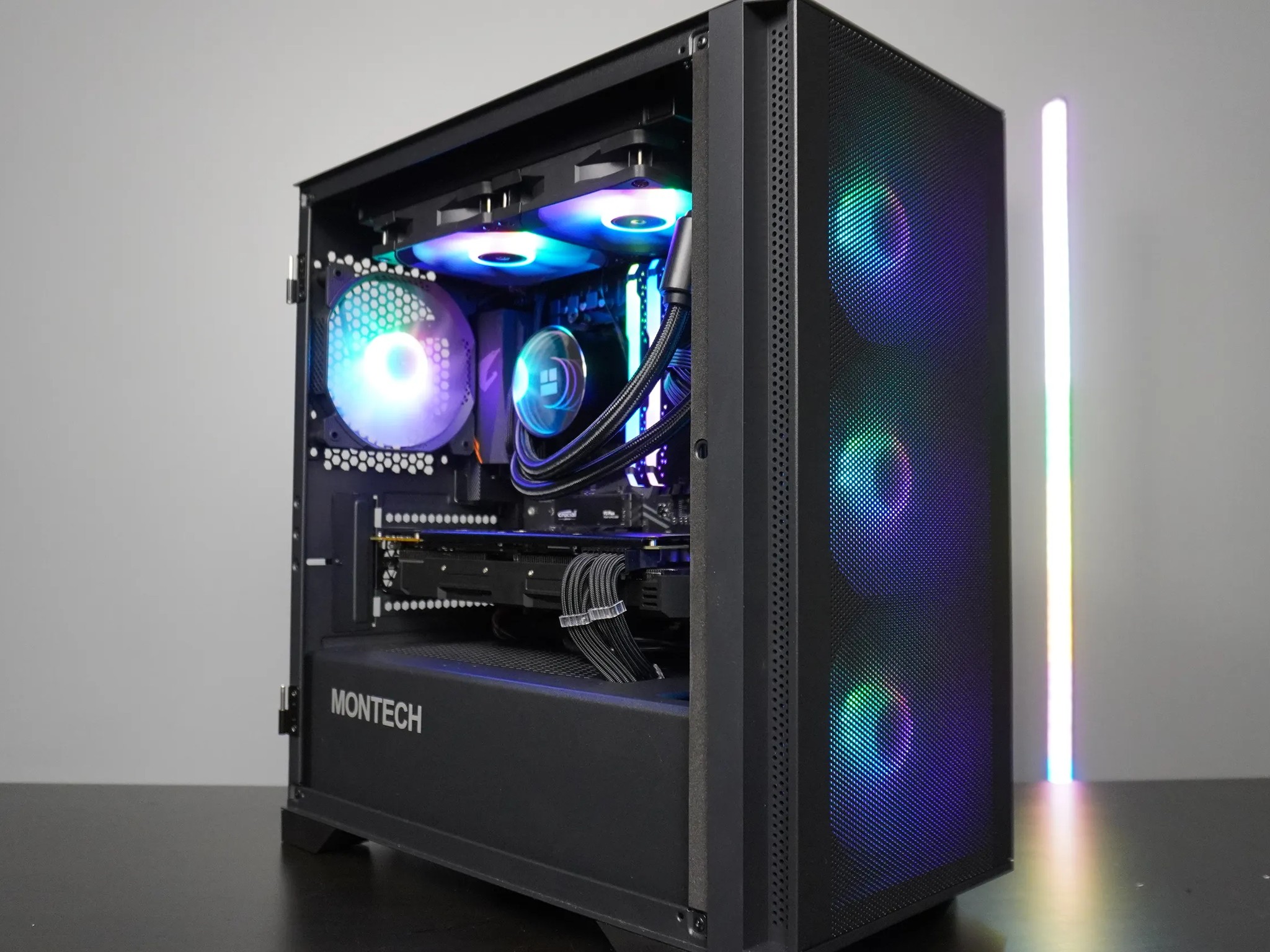 🖤Stealth🖤 1440p/1080p Perfect Value PC | 💚GTX 1080ti 11GB 🧡Ryzen 5 5600 | 16GB RAM  💪| 1TB NVME 🔥