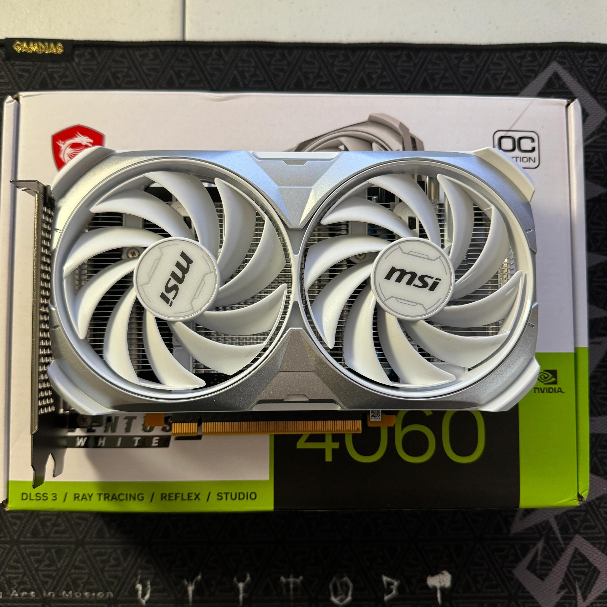 MSI Ventus 2x RTX 4060 - White