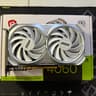 MSI Ventus 2x RTX 4060 - White