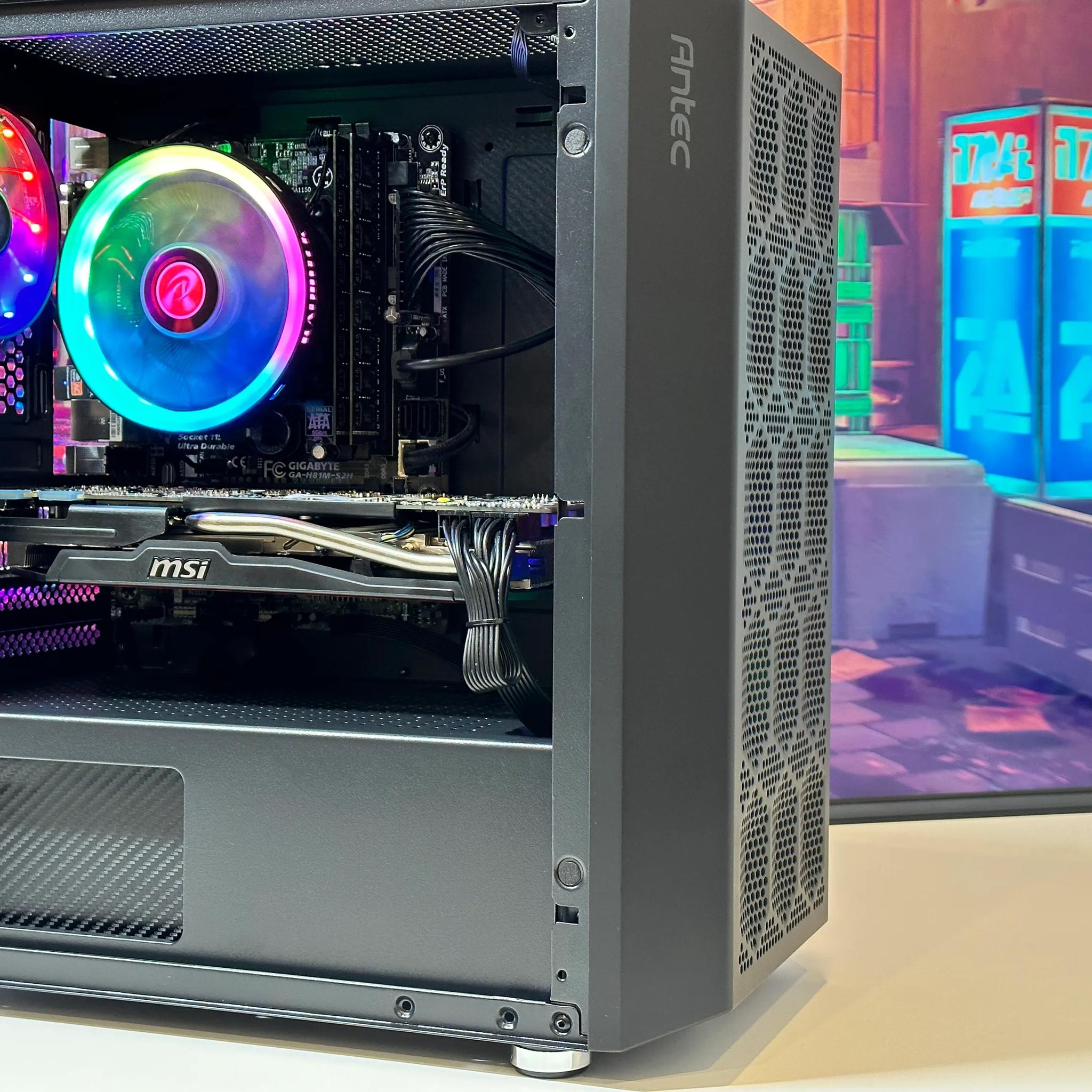  🍭Budget Gaming PC🍭Nvidia GTX 780-Intel Xeon 1270 V3-16GB DDR4 RAM-500GB SSD