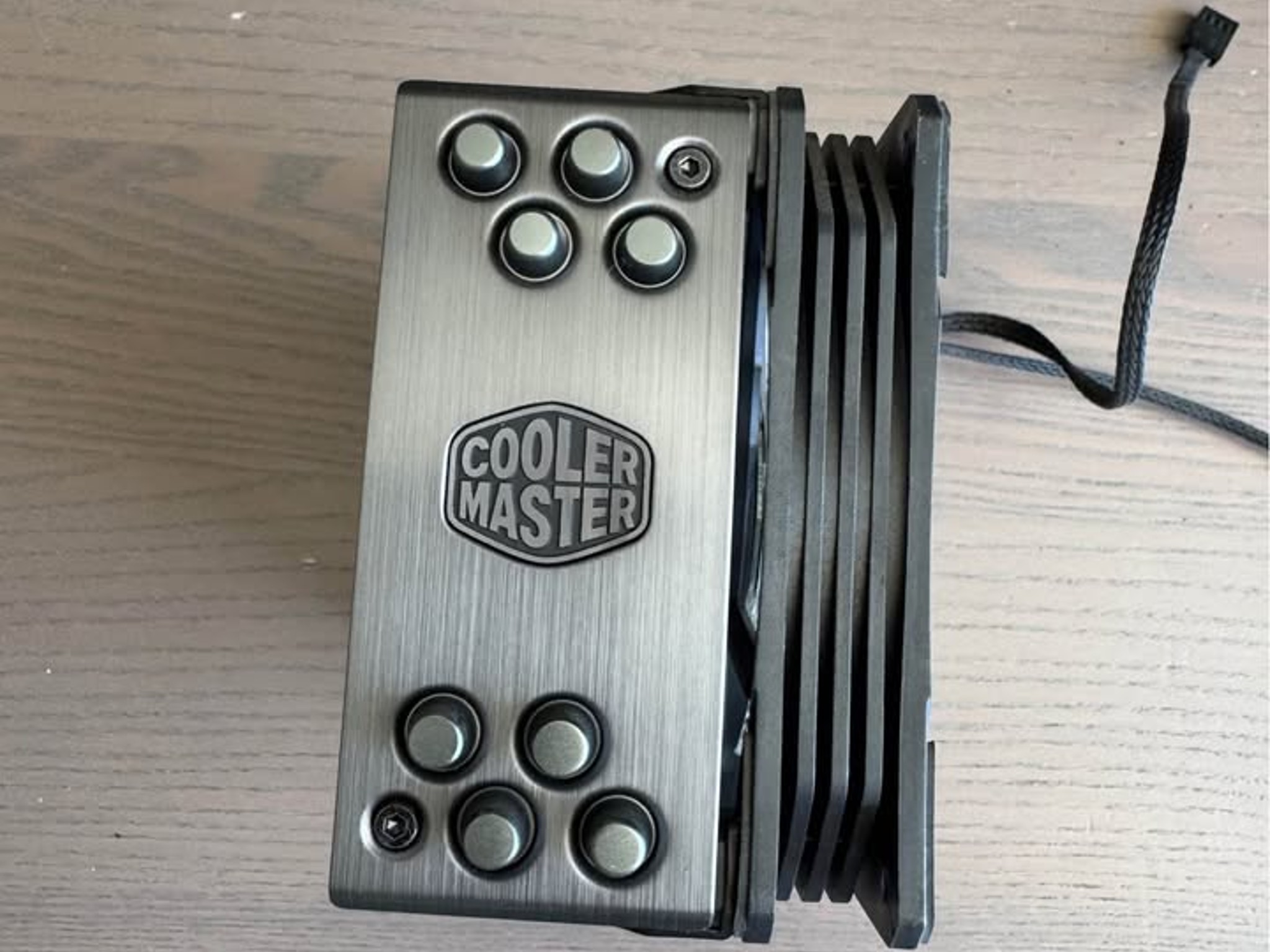 Cooler Master Hyper 212 Evo Black Edition with 120mm RGB Fan cpu cooler