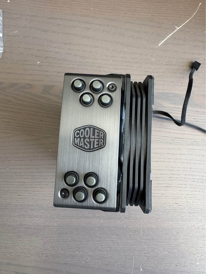 Cooler Master Hyper 212 Evo Black Edition with 120mm RGB Fan cpu cooler