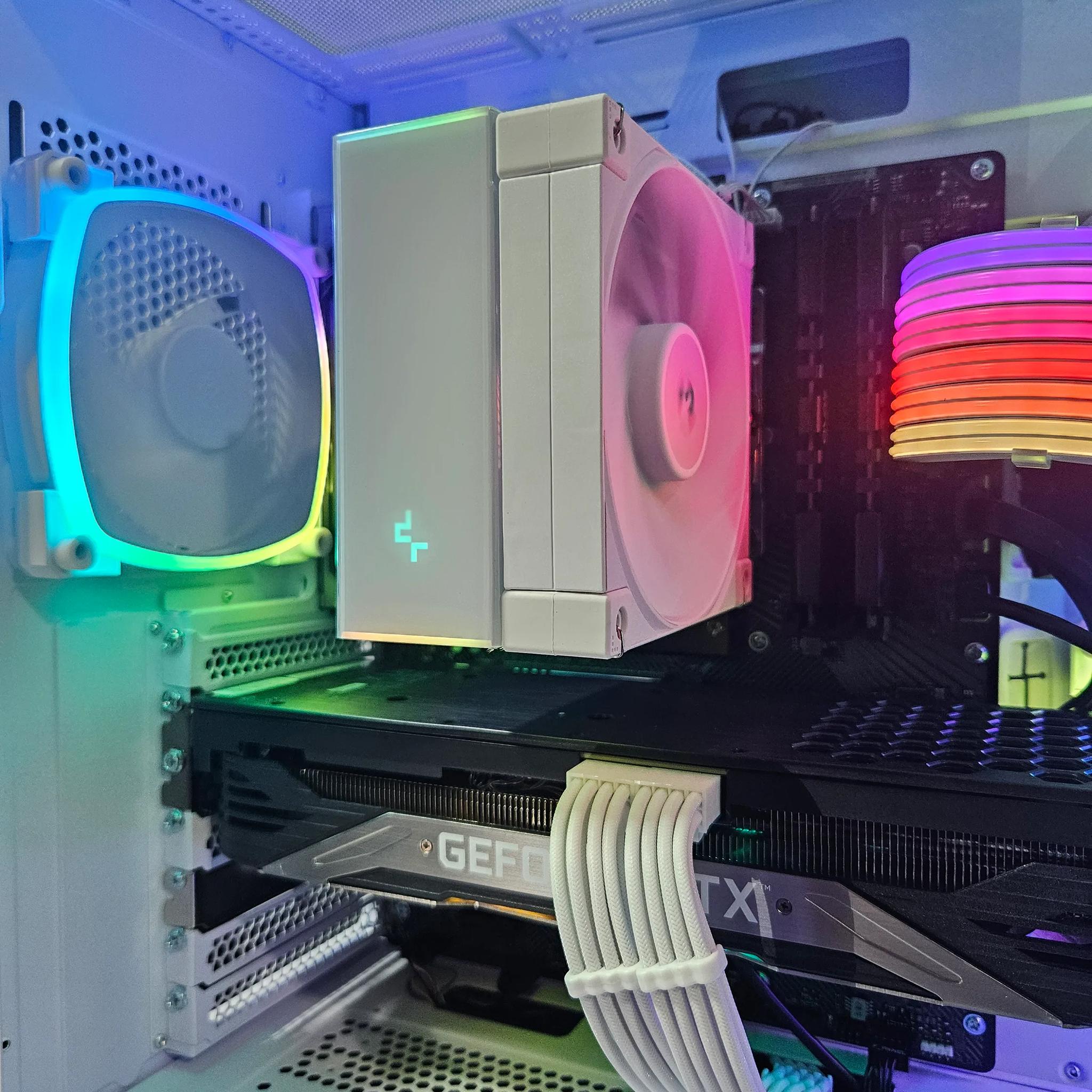 🤍White 1440p Gaming PC |RTX 3070| i5 12600kf| |1TB M.2|