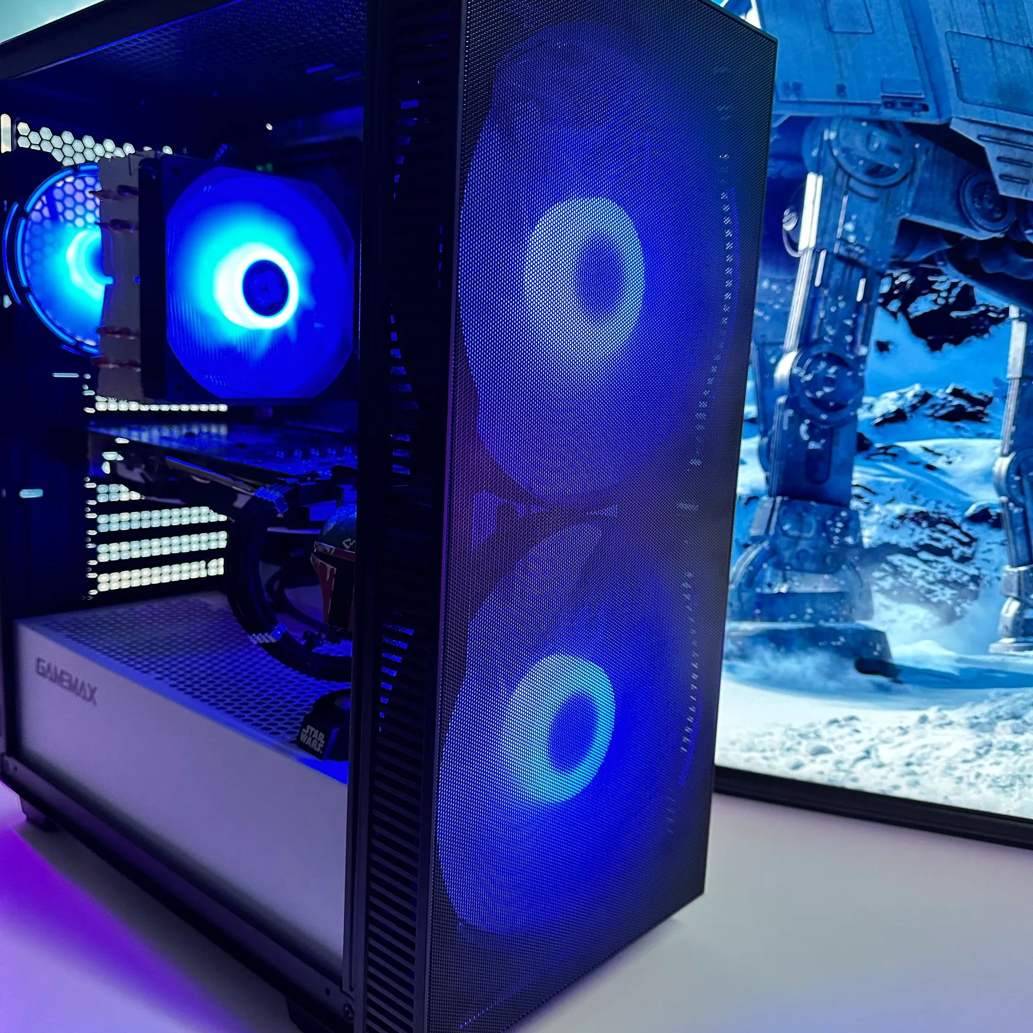 🌌Cobb Vanth🌌-Gaming PC- Intel Xeon 2680 V3 12 Cores-AMD RX 580 4GB-16GB DDR4 RAM-512GB NVME