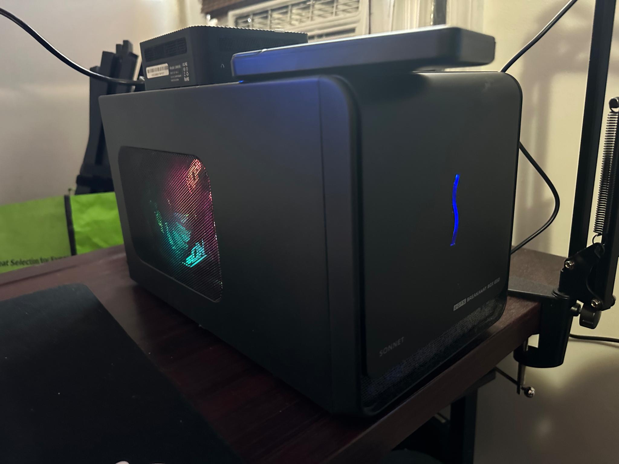 ASUS KO OC 3070 w/ eGPU Enclosure! (Sonnet 650)