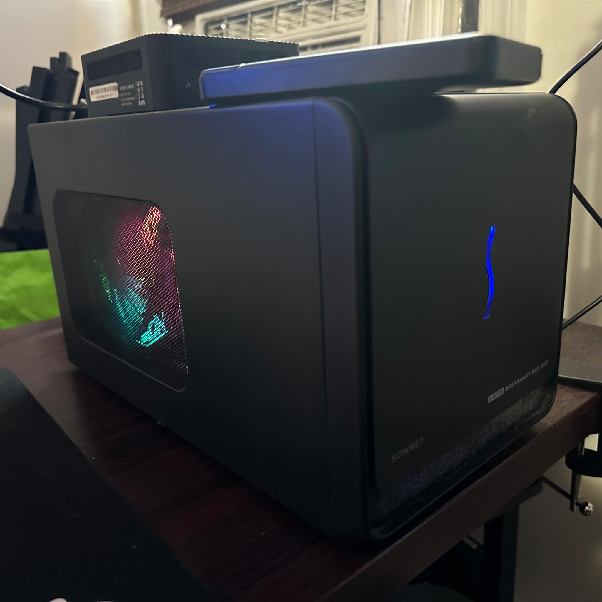ASUS KO OC 3070 w/ eGPU Enclosure! (Sonnet 650)