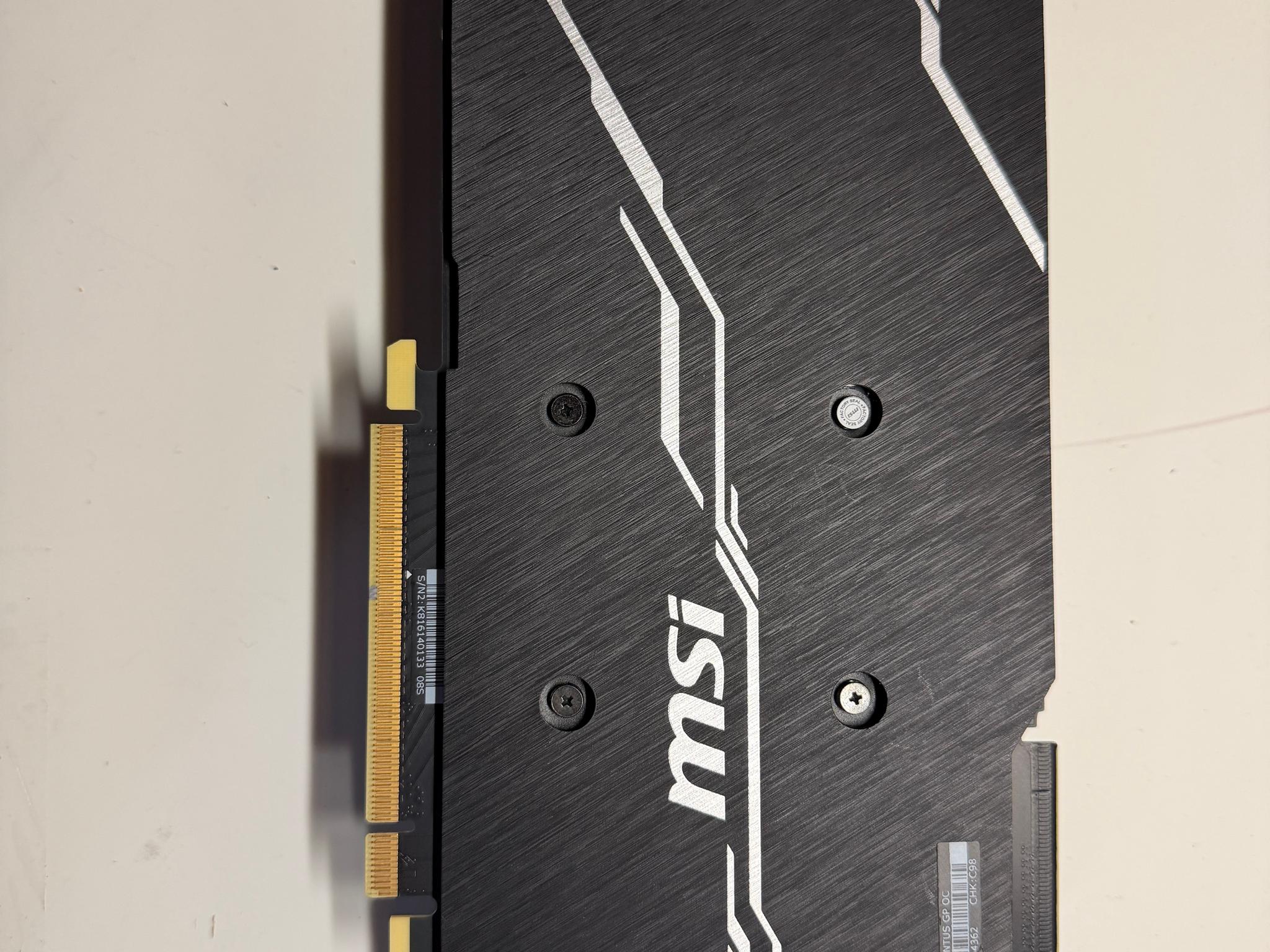 MSI GeForce RTX 2060 SUPER VENTUS GP
