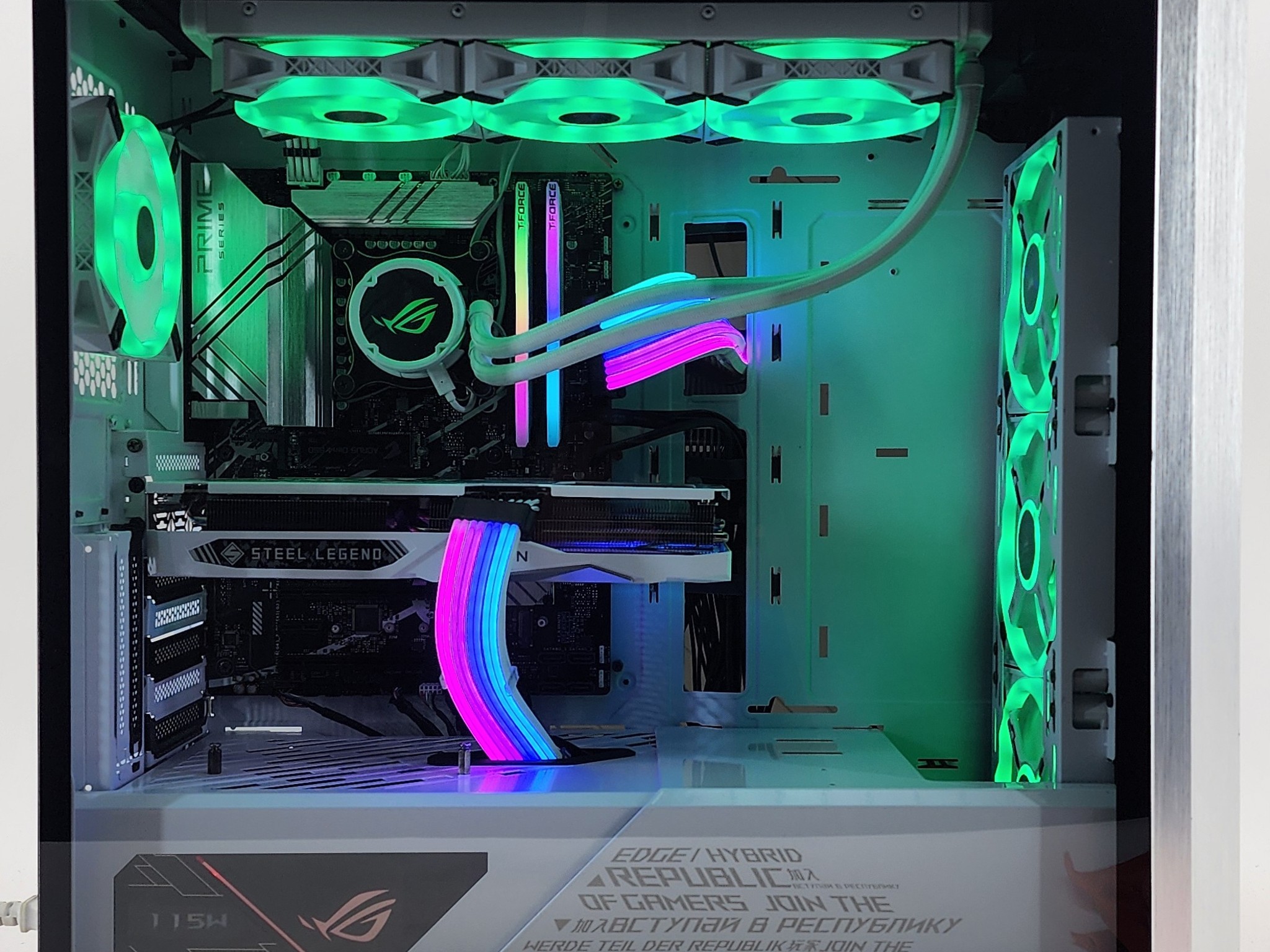 Gaming PC i9-14900K 32GB RAM 1TB SSD RX 7600 XT 16GB Windows 11 Computer