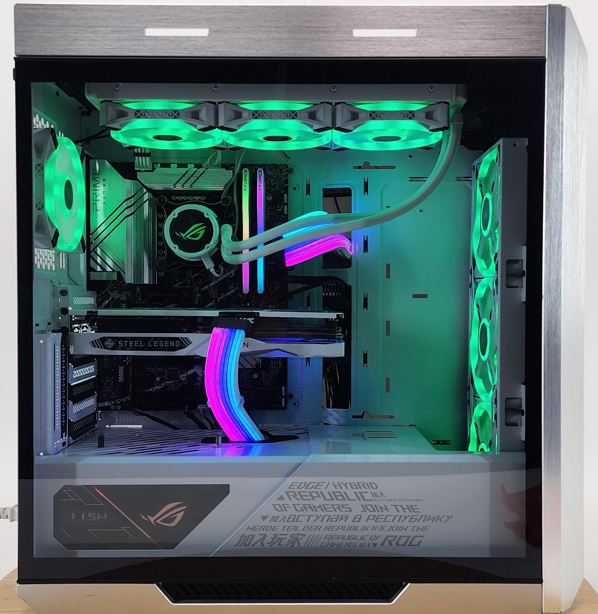 Gaming PC i9-14900K 32GB RAM 1TB SSD RX 7600 XT 16GB Windows 11 Computer
