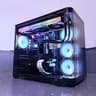 ⚫️"Midnight Halo"🌈| 4k Gaming | RX 7900GRE 16GB | Ryzen 5 7600X | 32GB 6400mt/s DDR5 | 2TB SSD+Dram