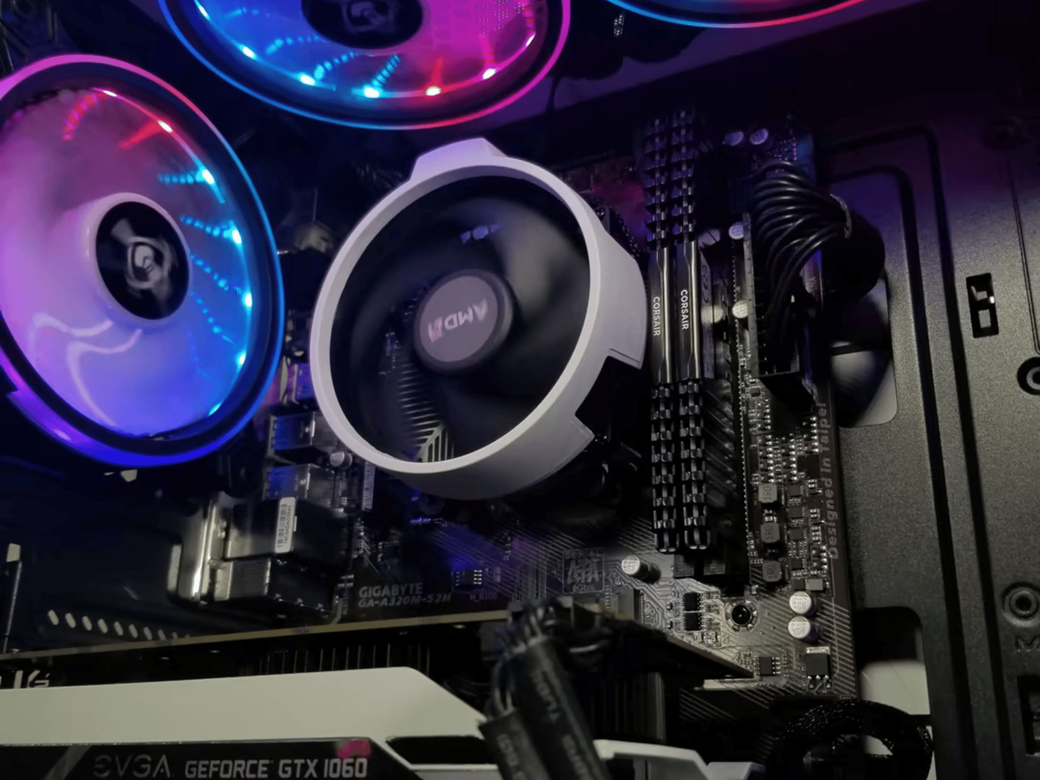 AMD Ryzen 5 2600 // EVGA GeForce GTX 1060 // Corsair LPX 16GB 3000MHz