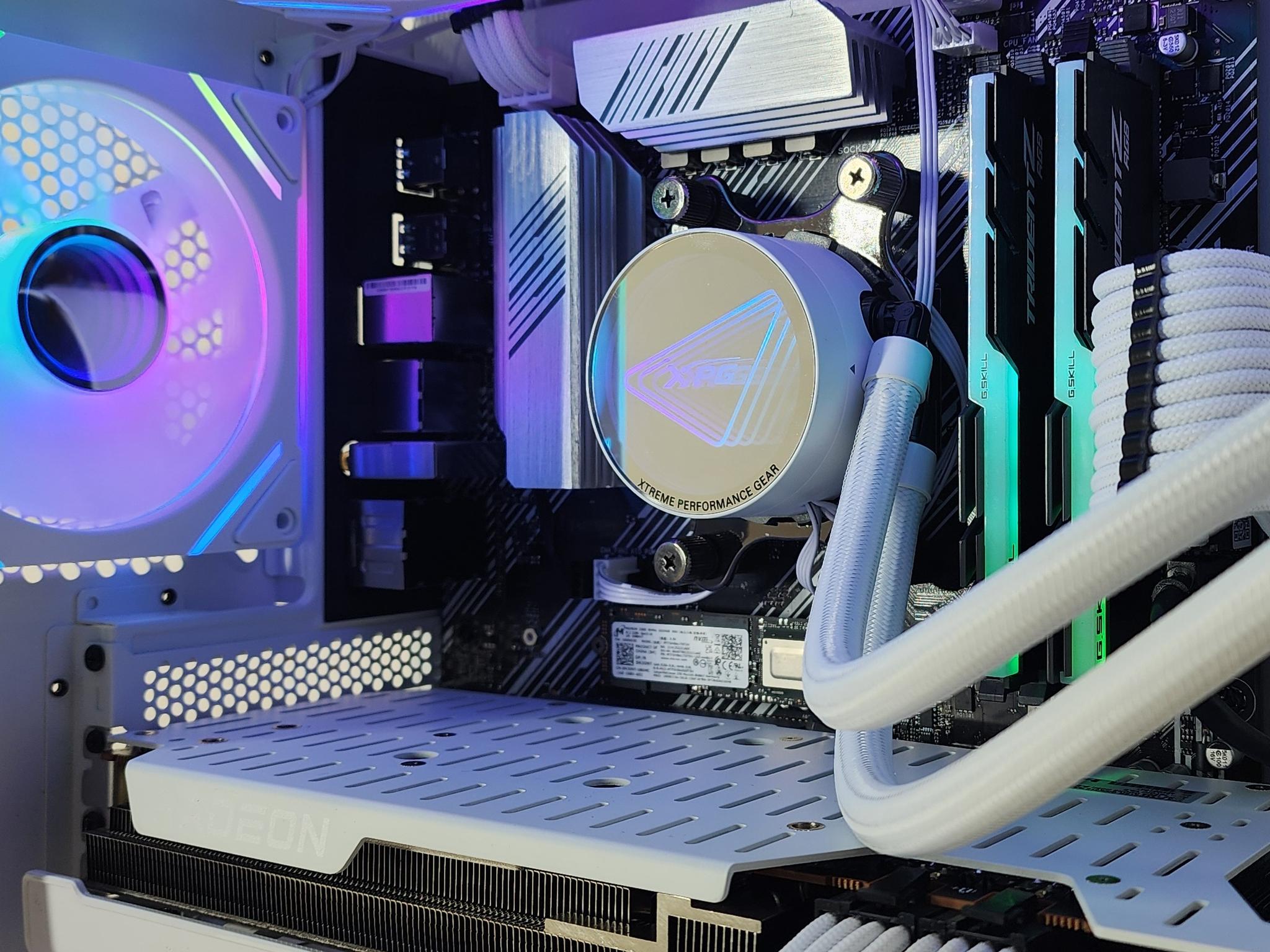 Gaming PC Ryzen 7 5700X 16GB RAM 1TB SSD RX 7800 XT 16GB Windows 11 Computer
