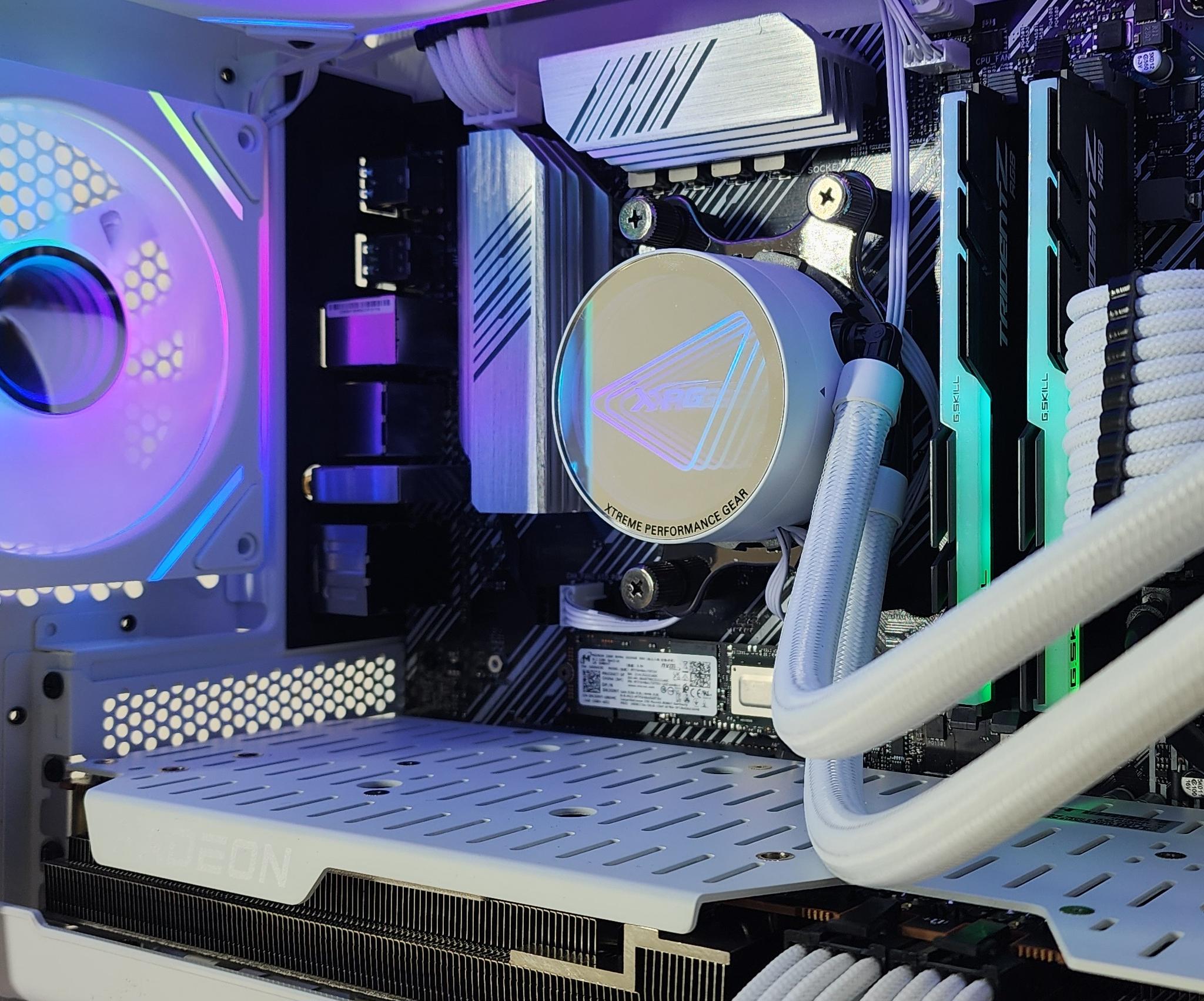 Gaming PC Ryzen 7 5700X 16GB RAM 1TB SSD RX 7800 XT 16GB Windows 11 Computer
