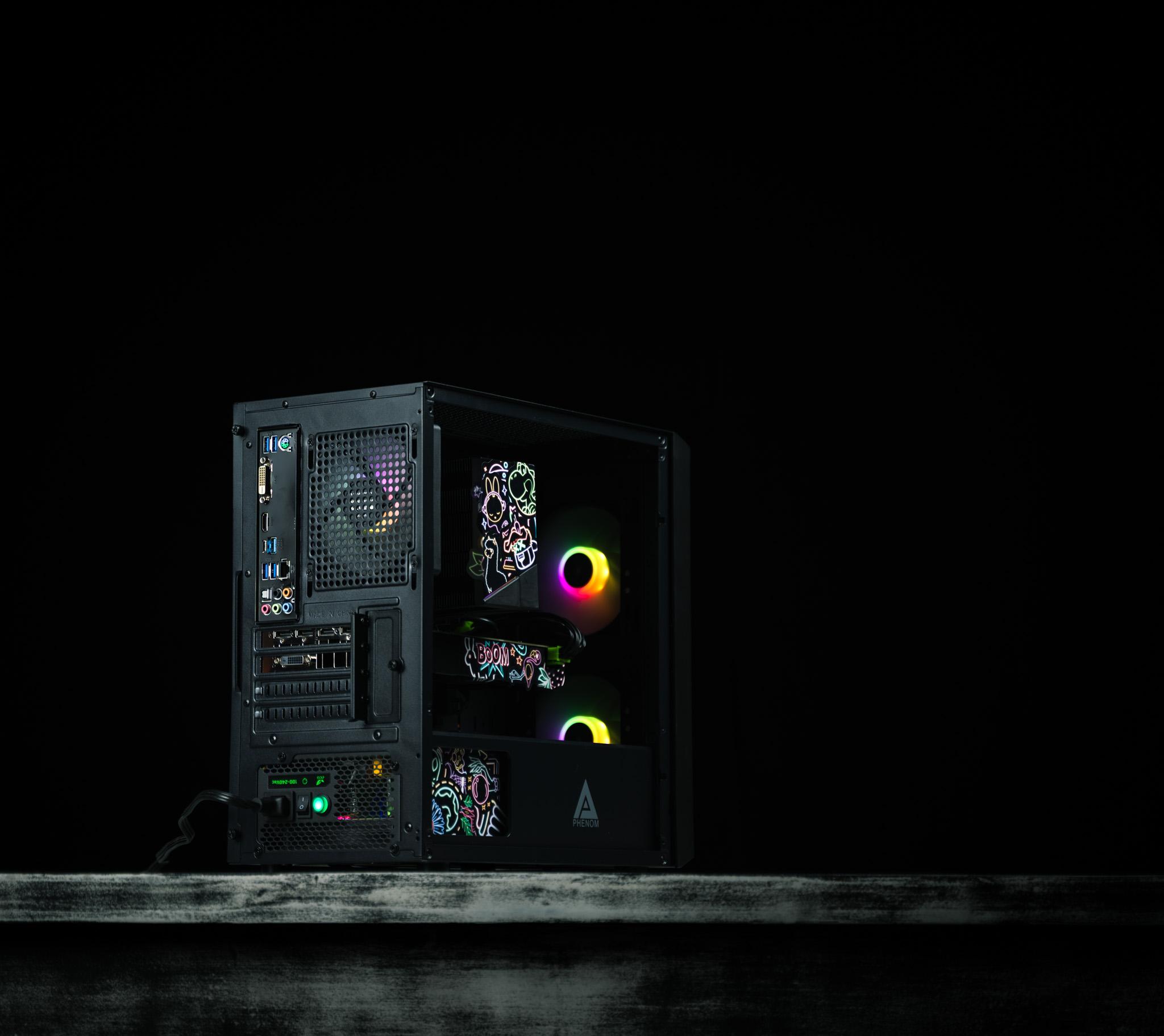\ SG-02 / GTX 1070 Intel Core i7 6700K 2.2TB 16GB Windows 11 Gaming PC