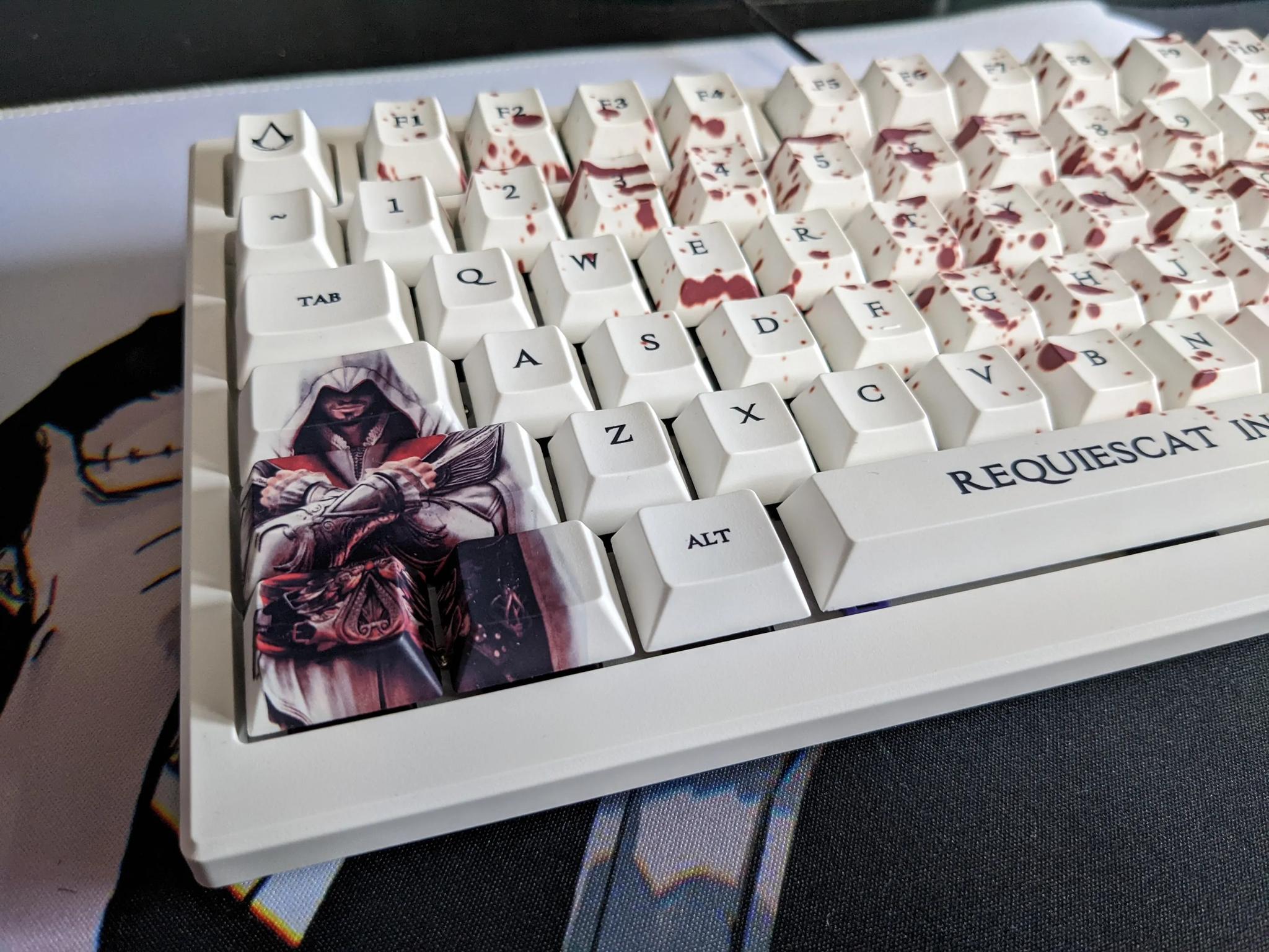 Custom Assassins Creed 75% Keyboard