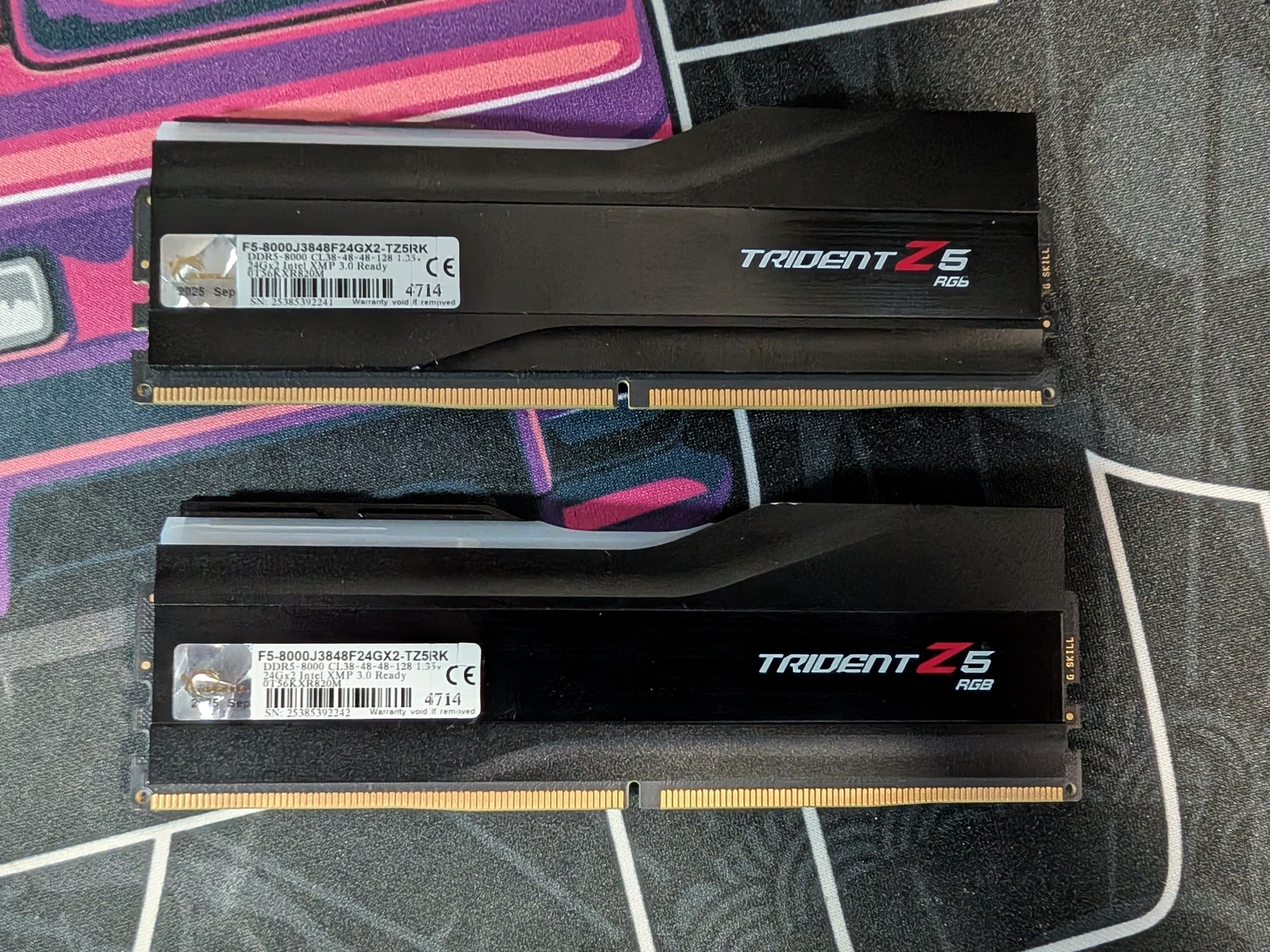 G.Skill Trident Z5 RGB 48GB (2x24GB) DDR5 8000MHz RAM