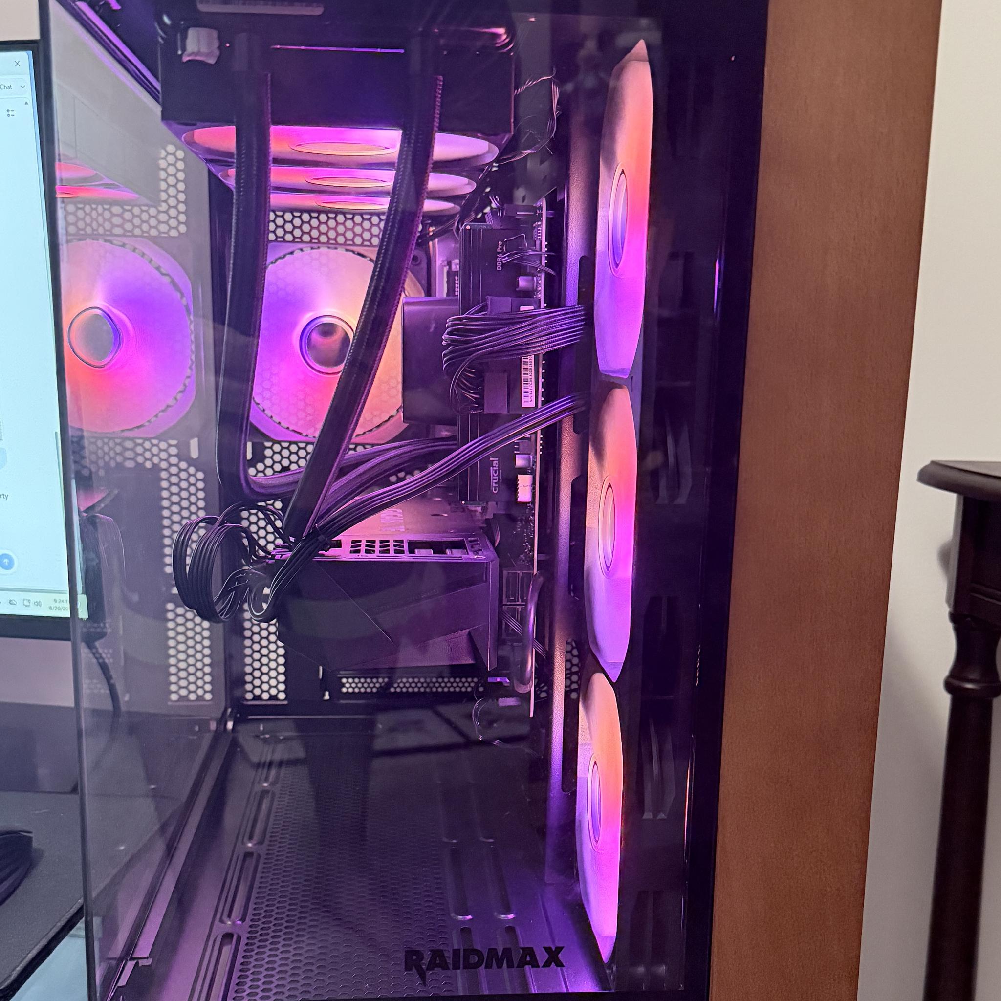 Custom Gaming PC GIGABYTE RTX 3060 Ti Ryzen 5 5500 32GB 1TB NVMe WiFi Win11 Pro