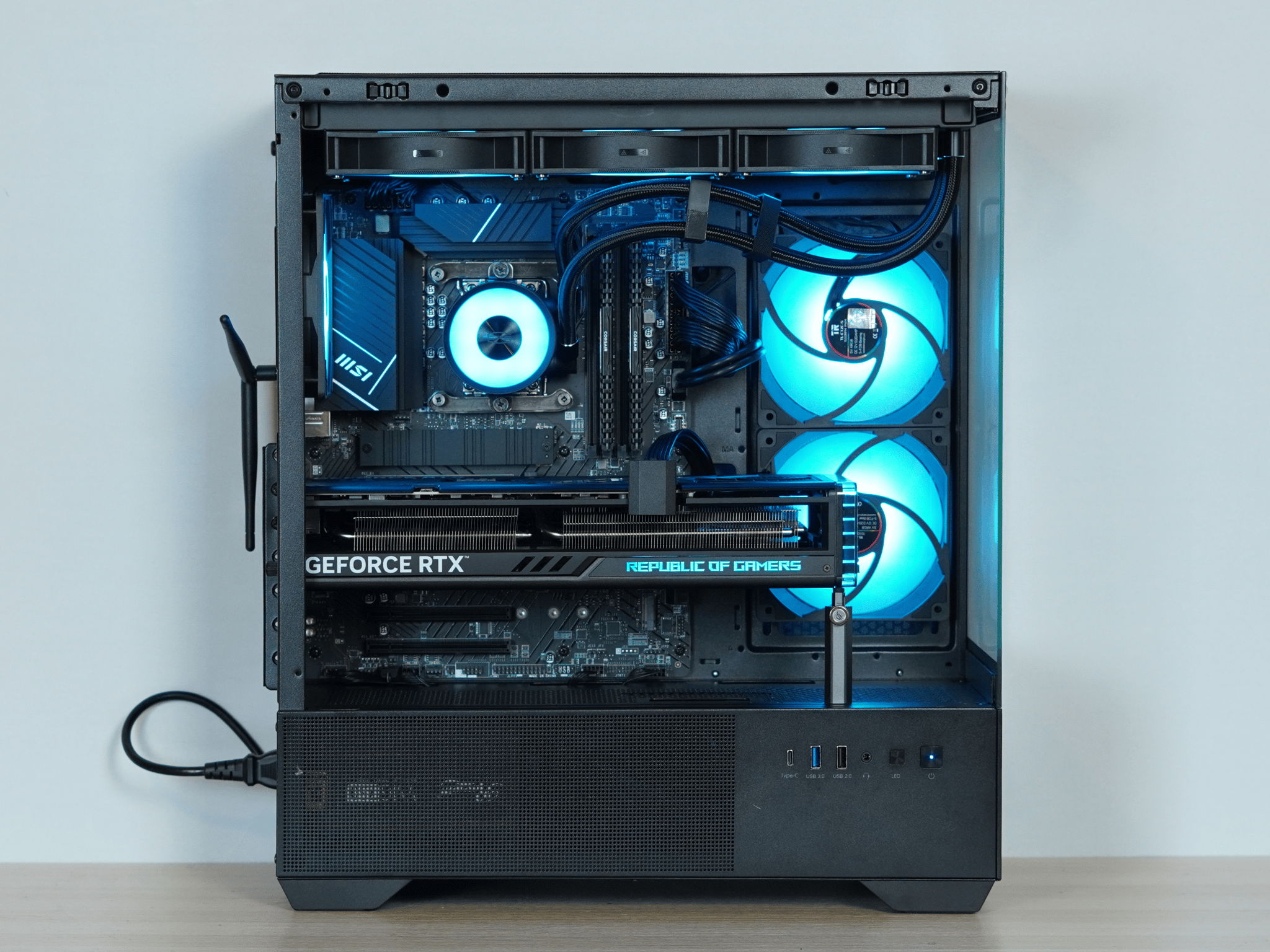 🥏Tron🥏RTX 4070 Ti STRIX, Intel i7 12700K, 2TB M.2 SSD, 32 GB DDR4 |4K GAMING PC|
