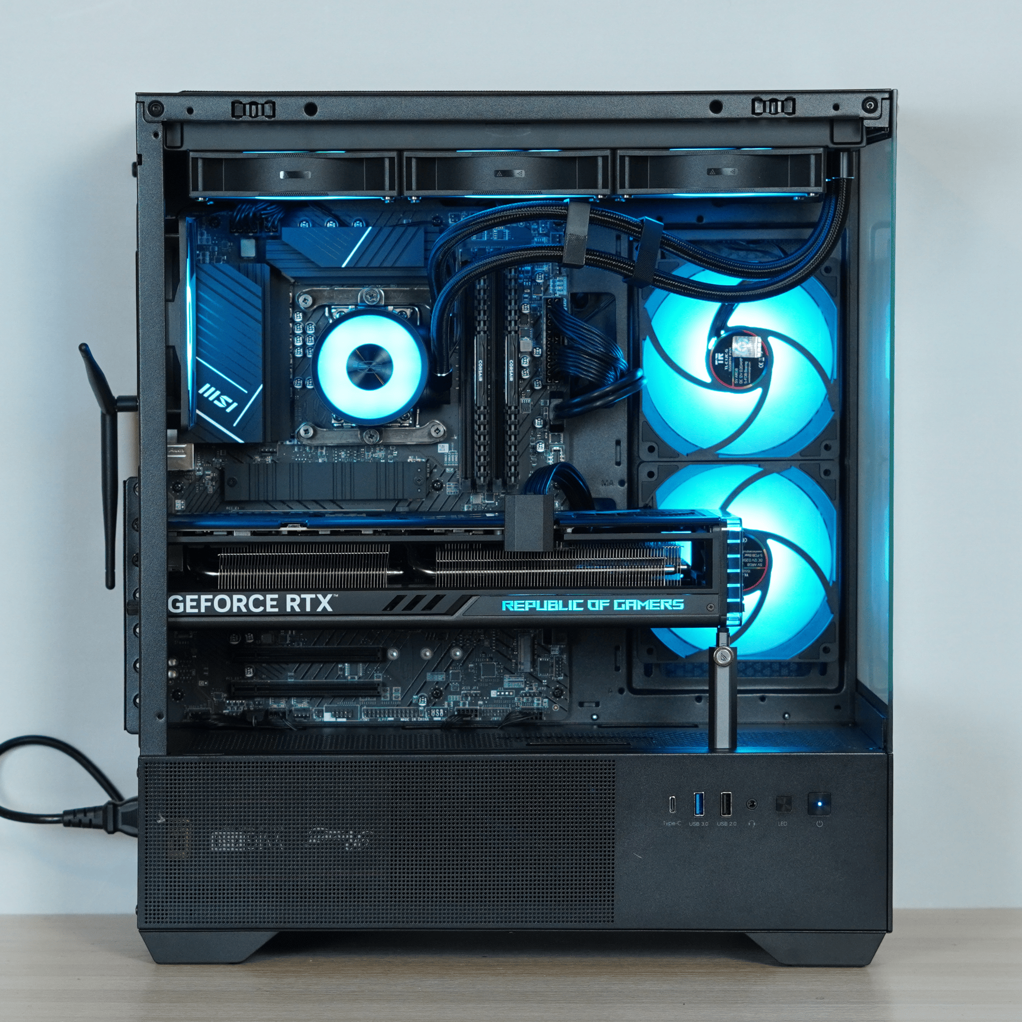 🥏Tron🥏RTX 4070 Ti STRIX, Intel i7 12700K, 2TB M.2 SSD, 32 GB DDR4 |4K GAMING PC|