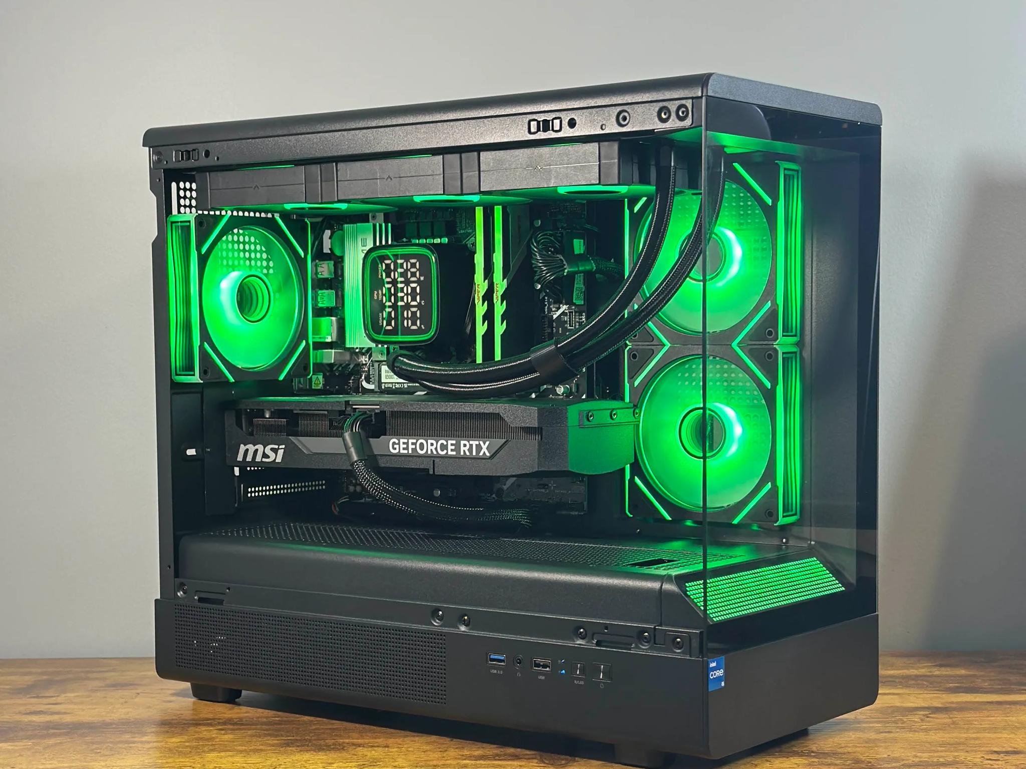 RTX 5070 12GB | Intel i5 14400F | 32GB DDR5 | 1TB SSD | Win11 | WIFI+BT | 1440P/4K Gaming PC