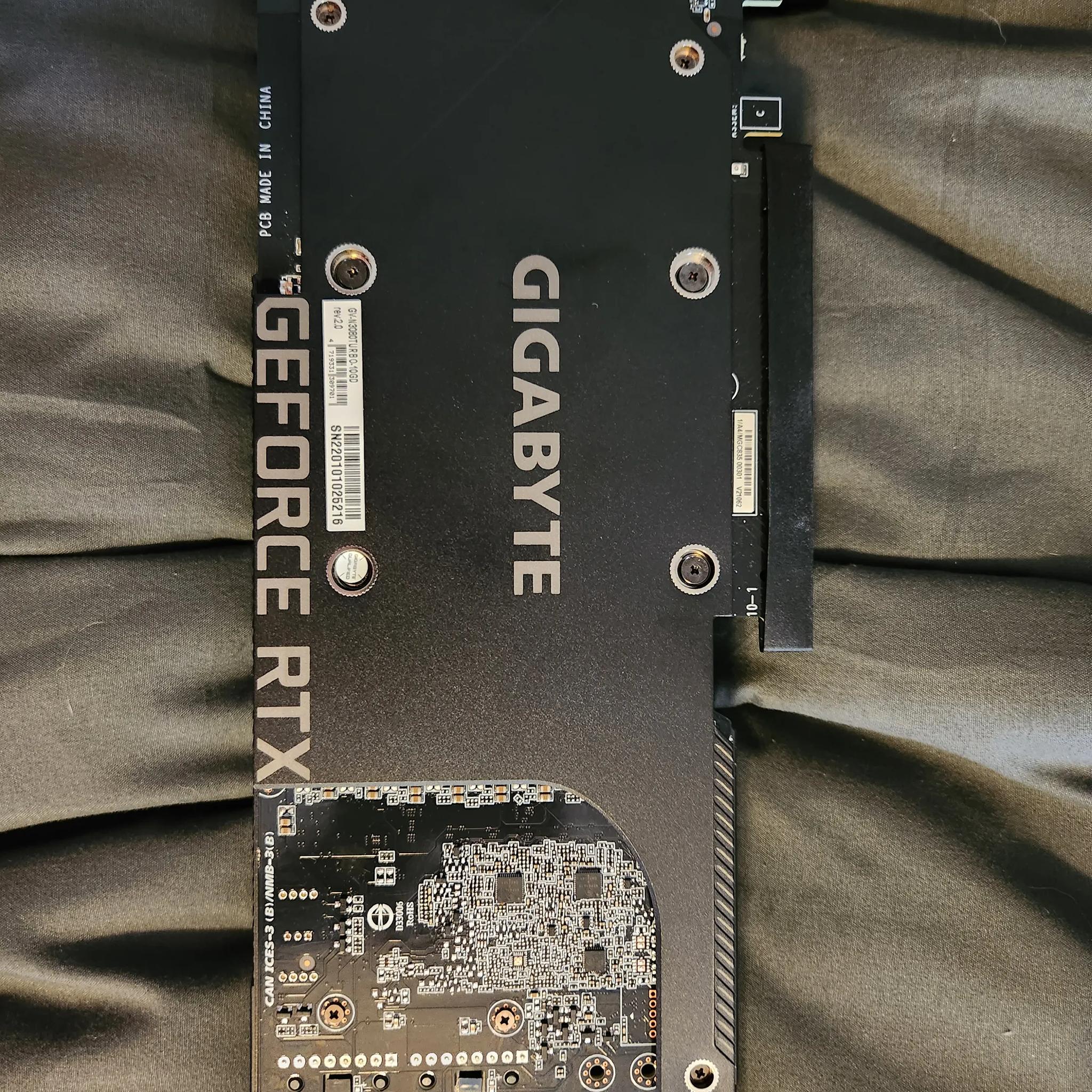 Gigabyte GeForce RTX™ 3080 Turbo LHR 10G (BG-3080010-GB4)