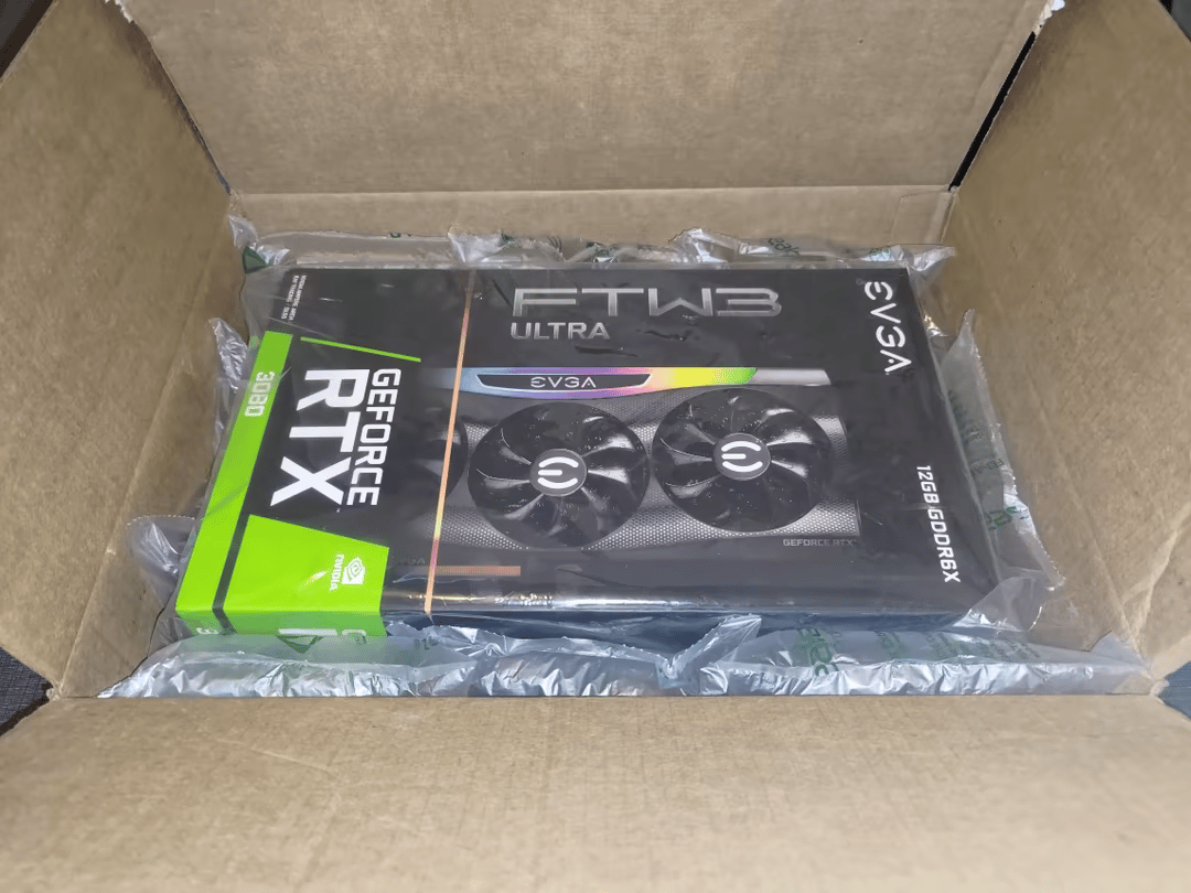 New EVGA FTW3 Ultra Gaming 3080 12GB