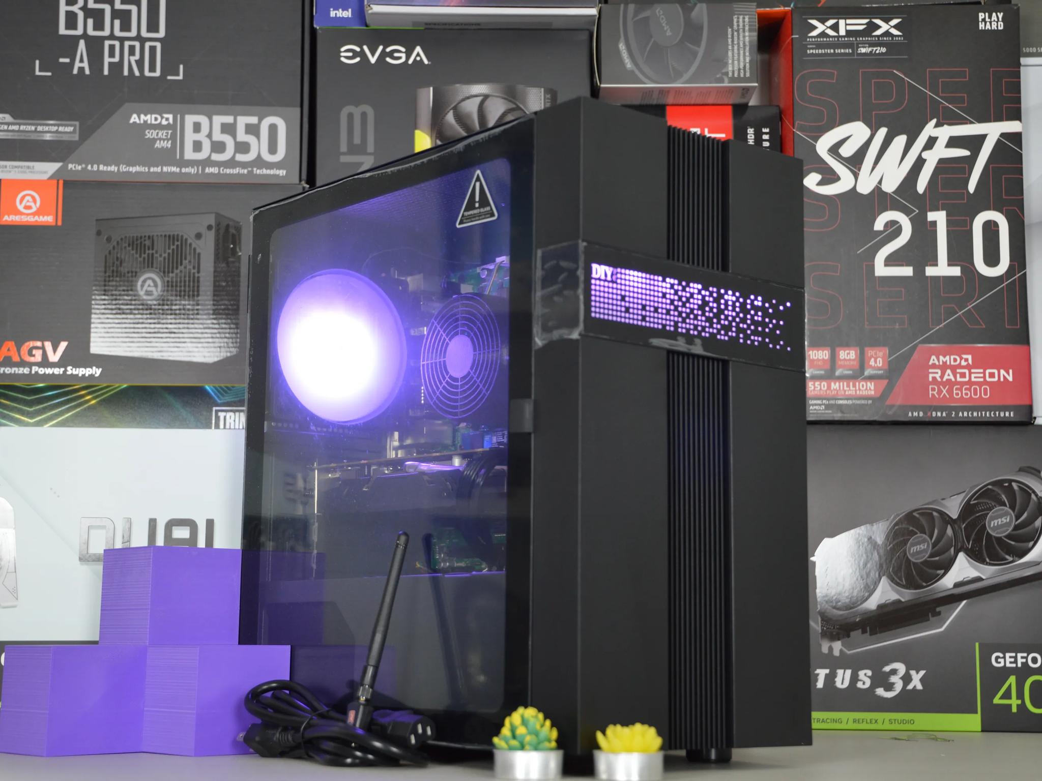 ⚫️🌎| RX 580 8GB | INTEL i5 8400 | 16GB DDR4 RAM | 1TB NVME SSD | Midnight Earth |