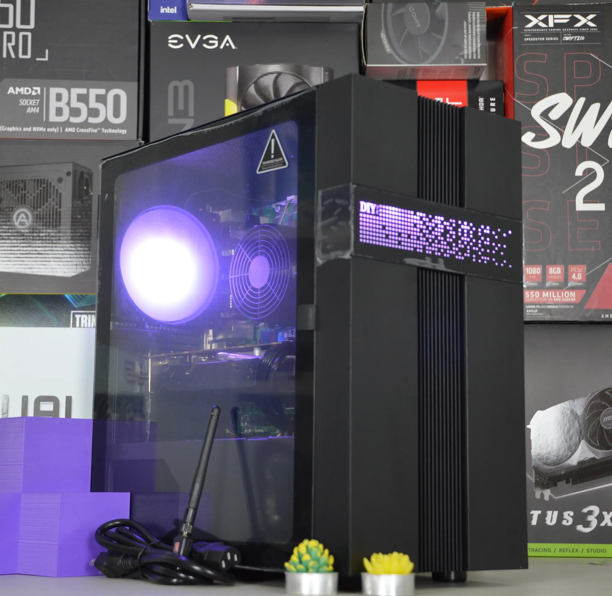 ⚫️🌎| RX 580 8GB | INTEL i5 8400 | 16GB DDR4 RAM | 1TB NVME SSD | Midnight Earth |
