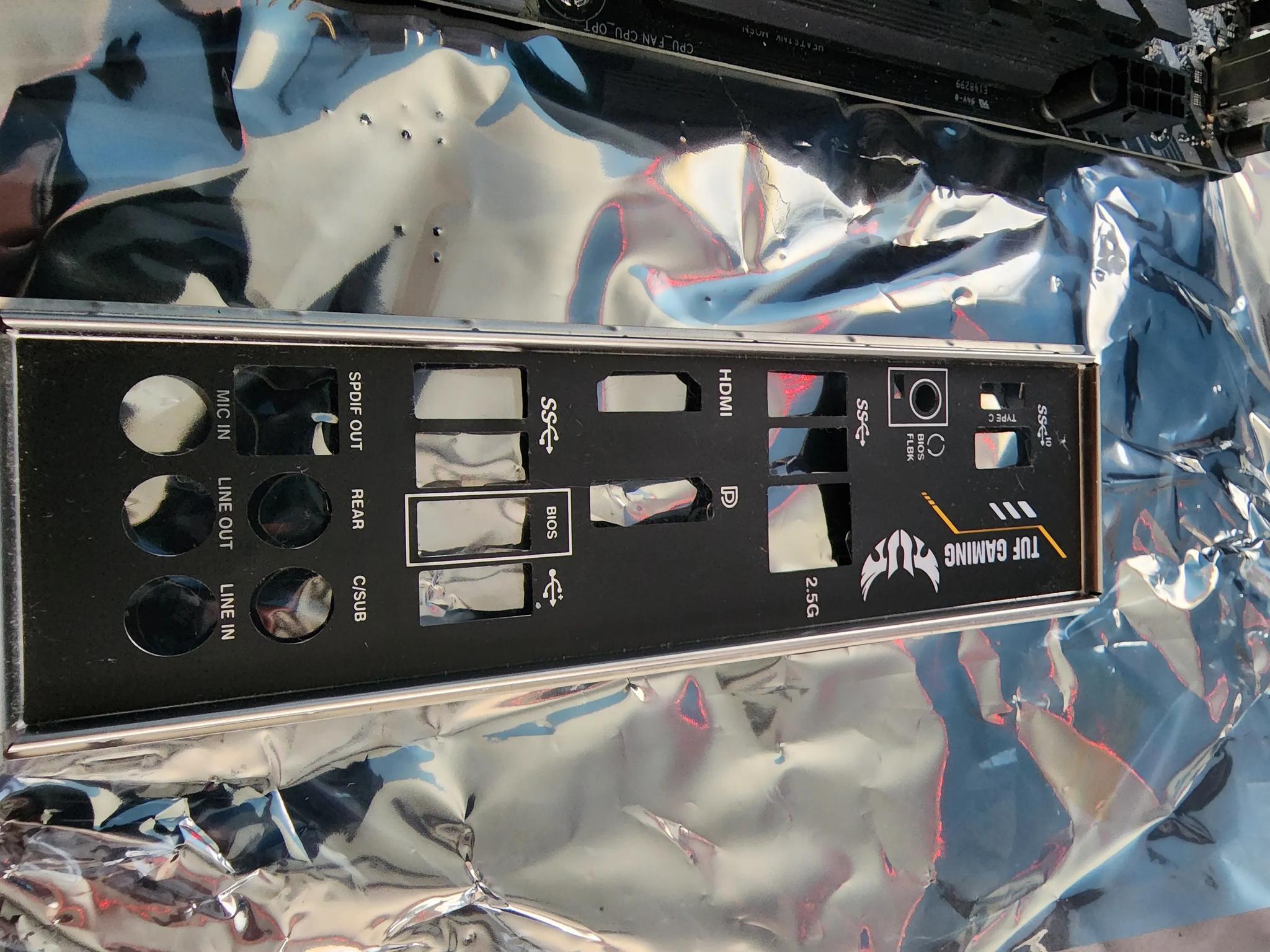 Asus Tuf B550 W/32GB DDR4 ram