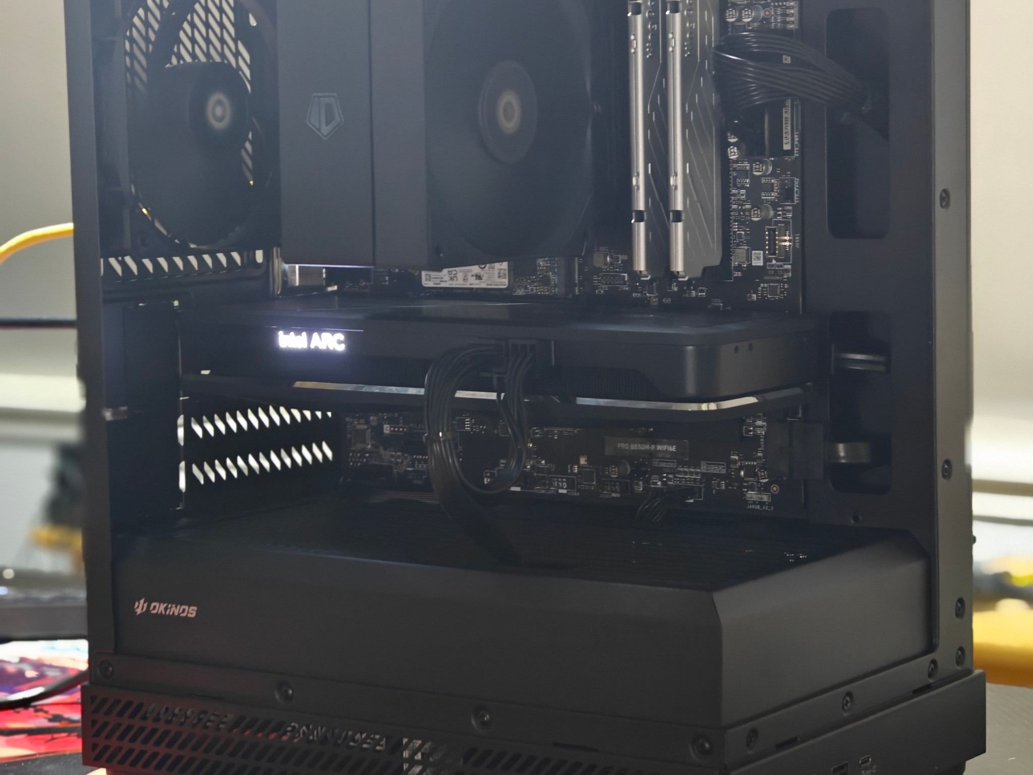 GAMING PC|AMD RYZEN5 5500|INTEL ARC A750 8GB|32GB DDR4 3200|1.5TB NVME SATA SSD|WINDOWS 11 HOME