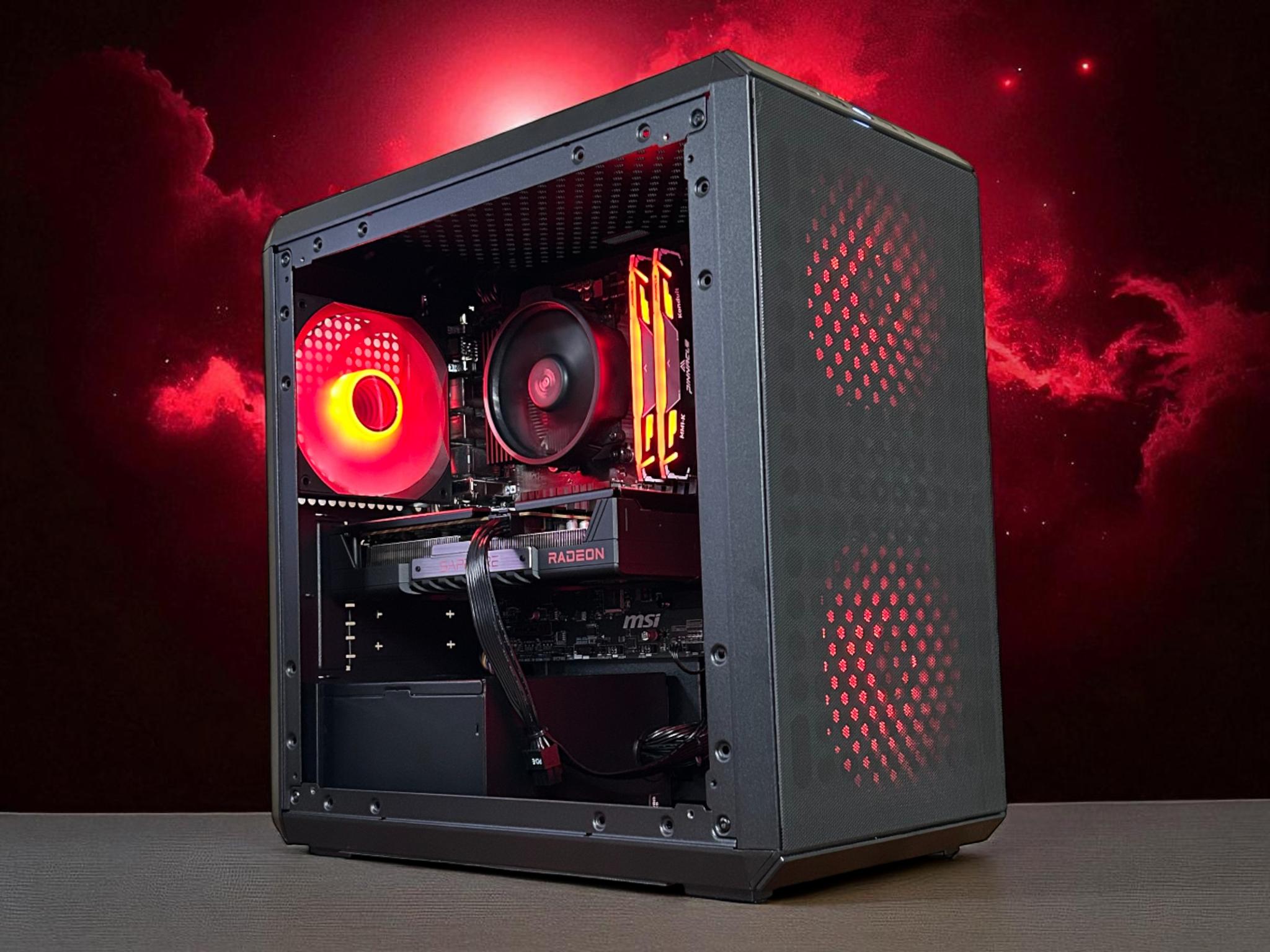 *HOLIDAY SALE* RX 9060XT 16GB | Ryzen 5 5600X | 32GB DDR4 | 1TB NVMe | The Dark Trooper Elite