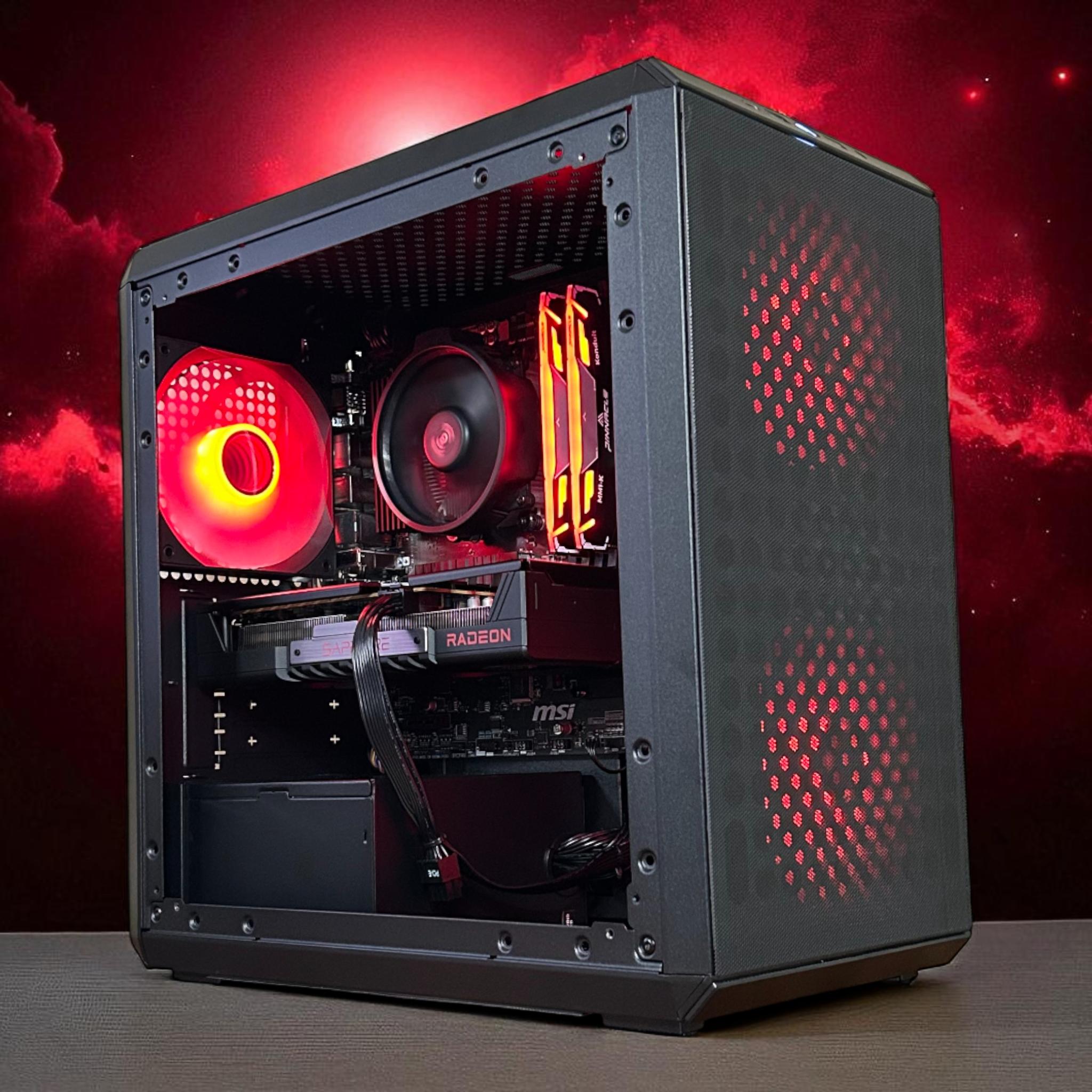 *HOLIDAY SALE* RX 9060XT 16GB | Ryzen 5 5600X | 32GB DDR4 | 1TB NVMe | The Dark Trooper Elite