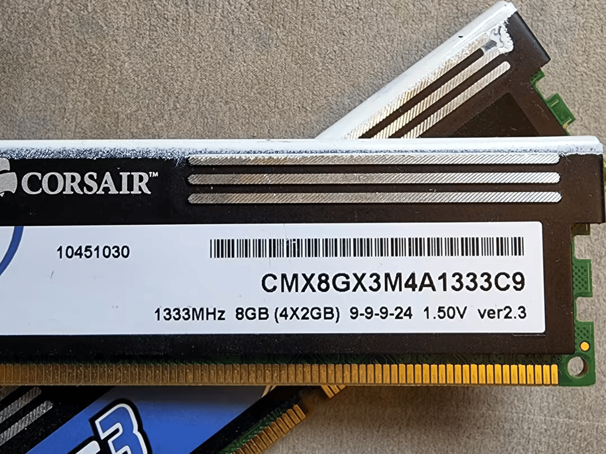 Corsair XMS3 2x2GB 4GB 1333MHz DDR3