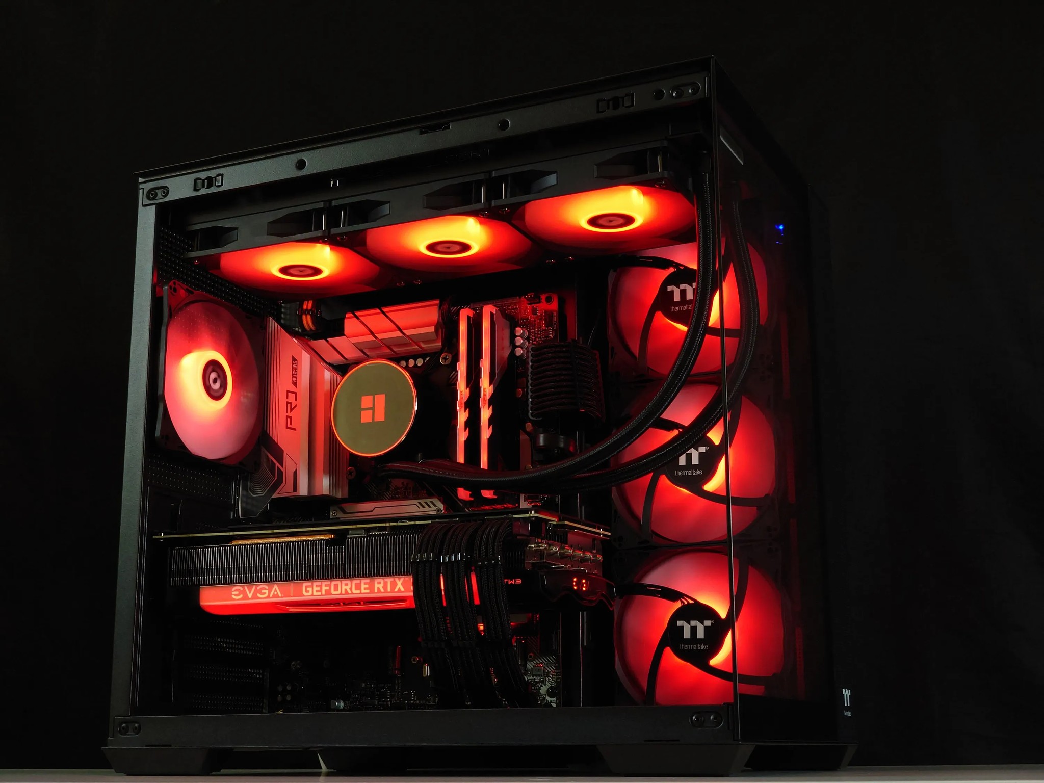 🌊Liquid Cooled Gaming PC❇️Nvidia RTX 3080 10GB❇️Intel i5 13600KF 14 core❇️32GB DDR4❇️1TB SSD