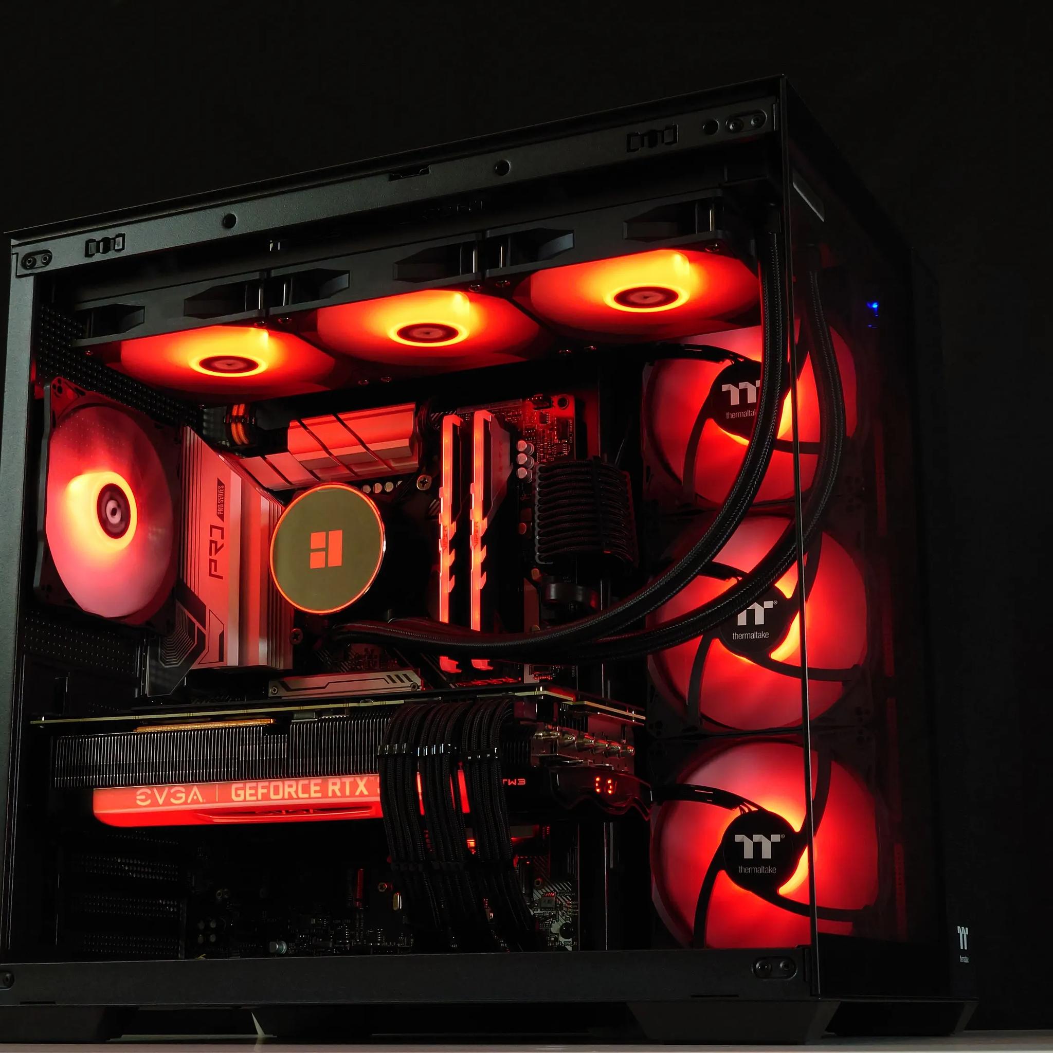 🌊Liquid Cooled Gaming PC❇️Nvidia RTX 3080 10GB❇️Intel i5 13600KF 14 core❇️32GB DDR4❇️1TB SSD