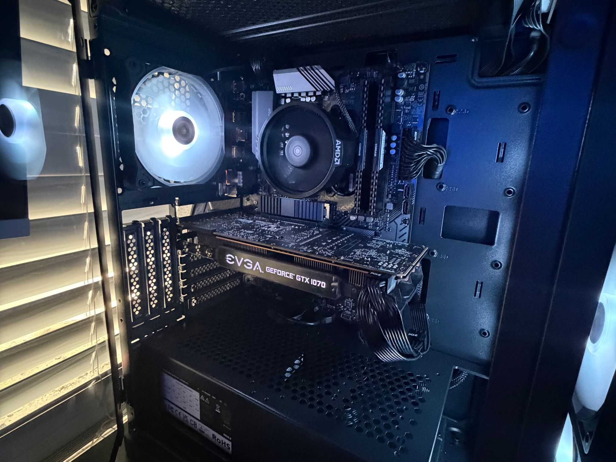Gaming PC | Ryzen 5 + GTX 1070 Ti | 16GB RAM / 512GB NVMe SSD