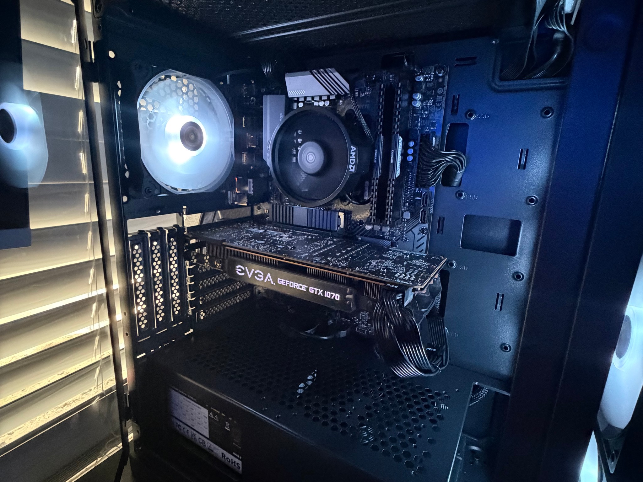 Gaming PC | Ryzen 5 + GTX 1070 Ti | 16GB RAM / 512GB NVMe SSD