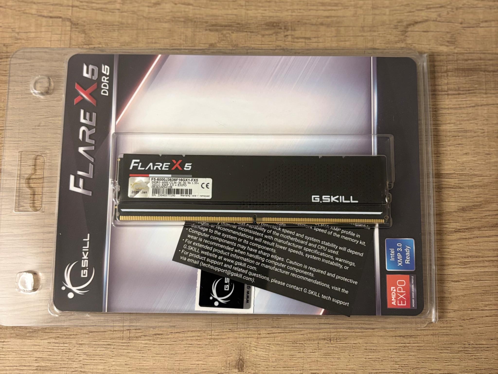 Flare X5 16GB 6000 CL36