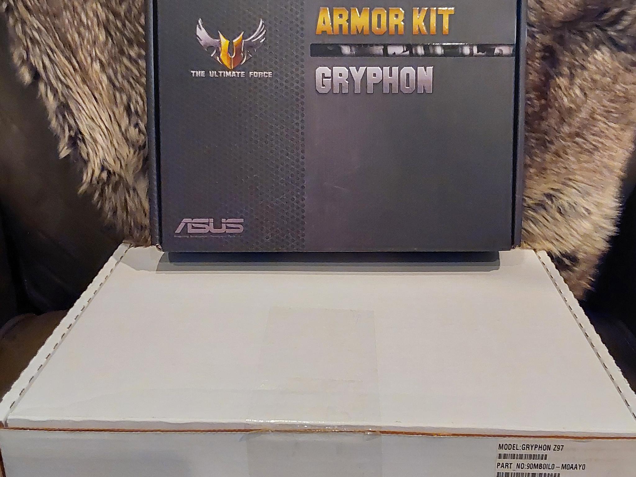 ASUS INTEL Z97 GRYPHON LGA1150 DDR3 mATX MOTHERBOARD WITH INCLUDED ASUS GRYPHON ARMOR KIT