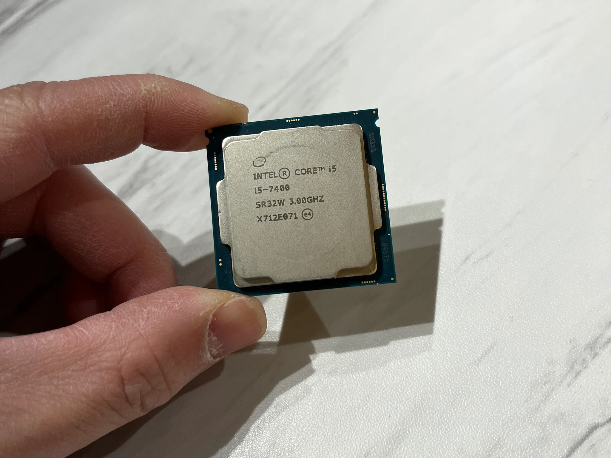 Used Intel i5-7400 Quad-Core CPU