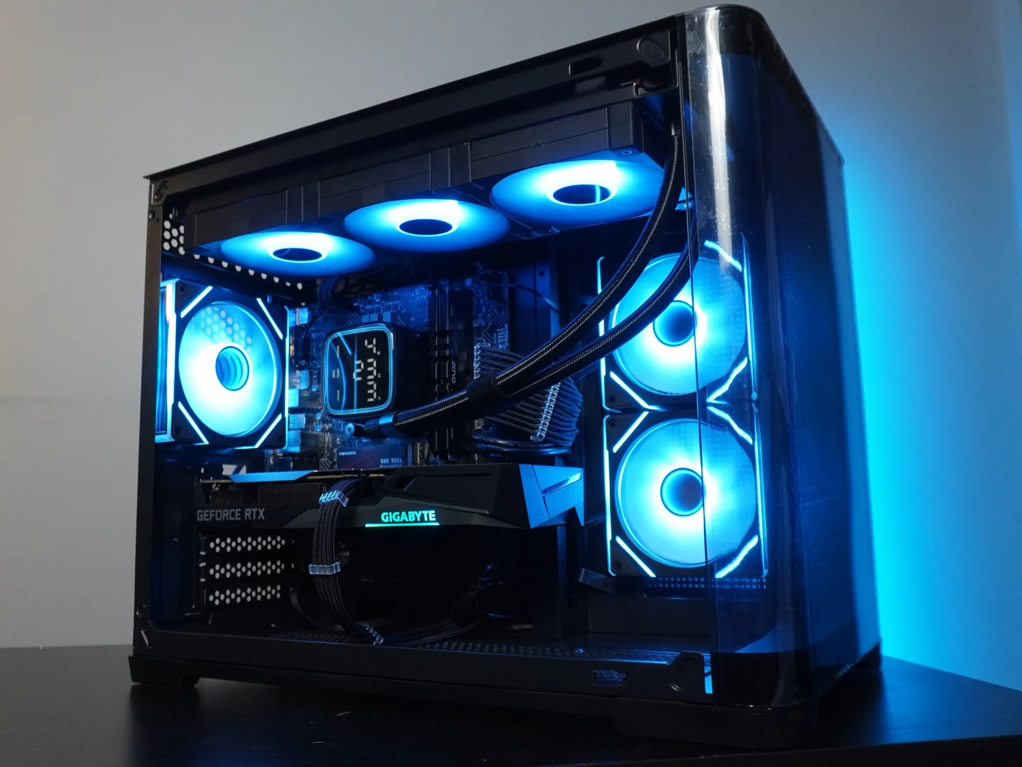 🖤STEALTH🖤 MACHINE 💚RTX 3060ti 💙I5 12400f | 1TB NVME | 32GB DDR4 | WIFI