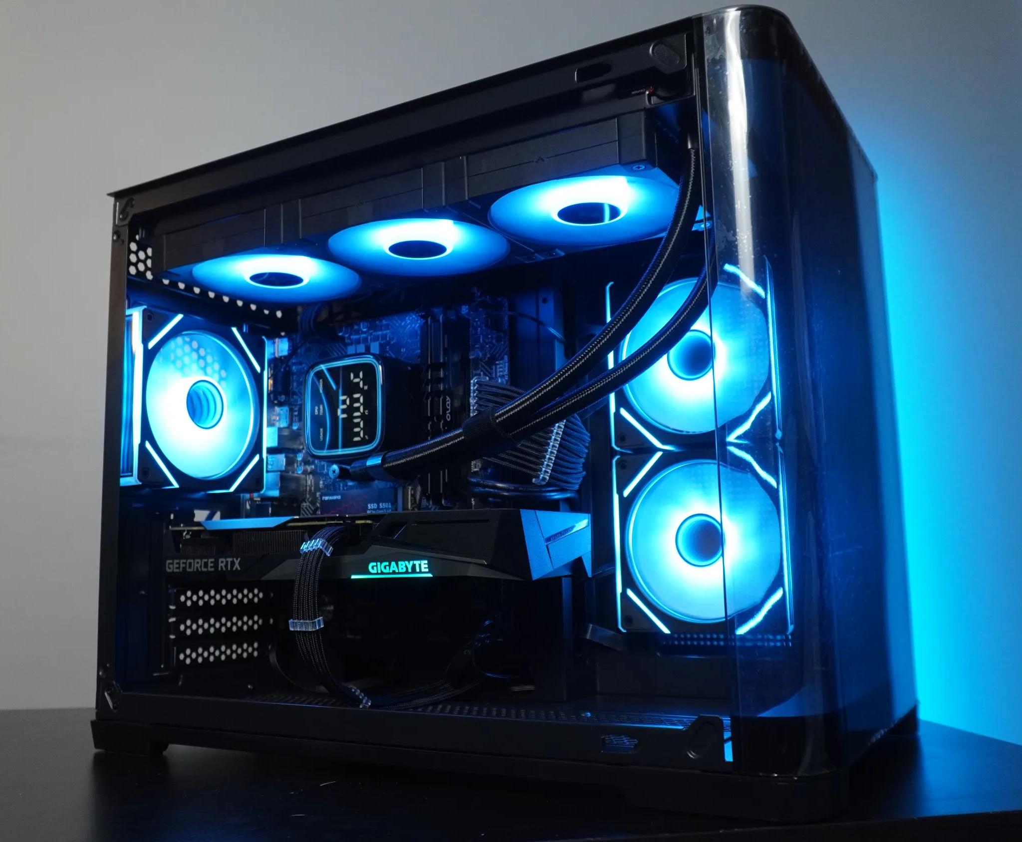 🖤STEALTH🖤 MACHINE 💚RTX 3060ti 💙I5 12400f | 1TB NVME | 32GB DDR4 | WIFI