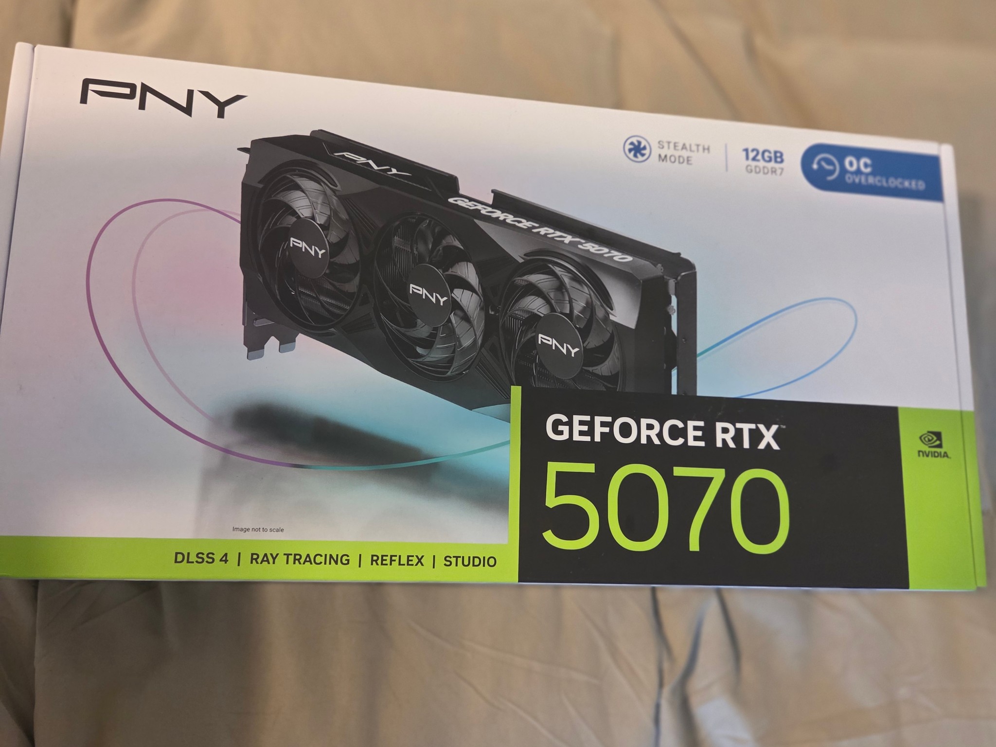 I5 14th Gen CPU pny rtx 5070 12GB oc triple fan 16gb team force delta rgb 6000mhz 2 tb ssd