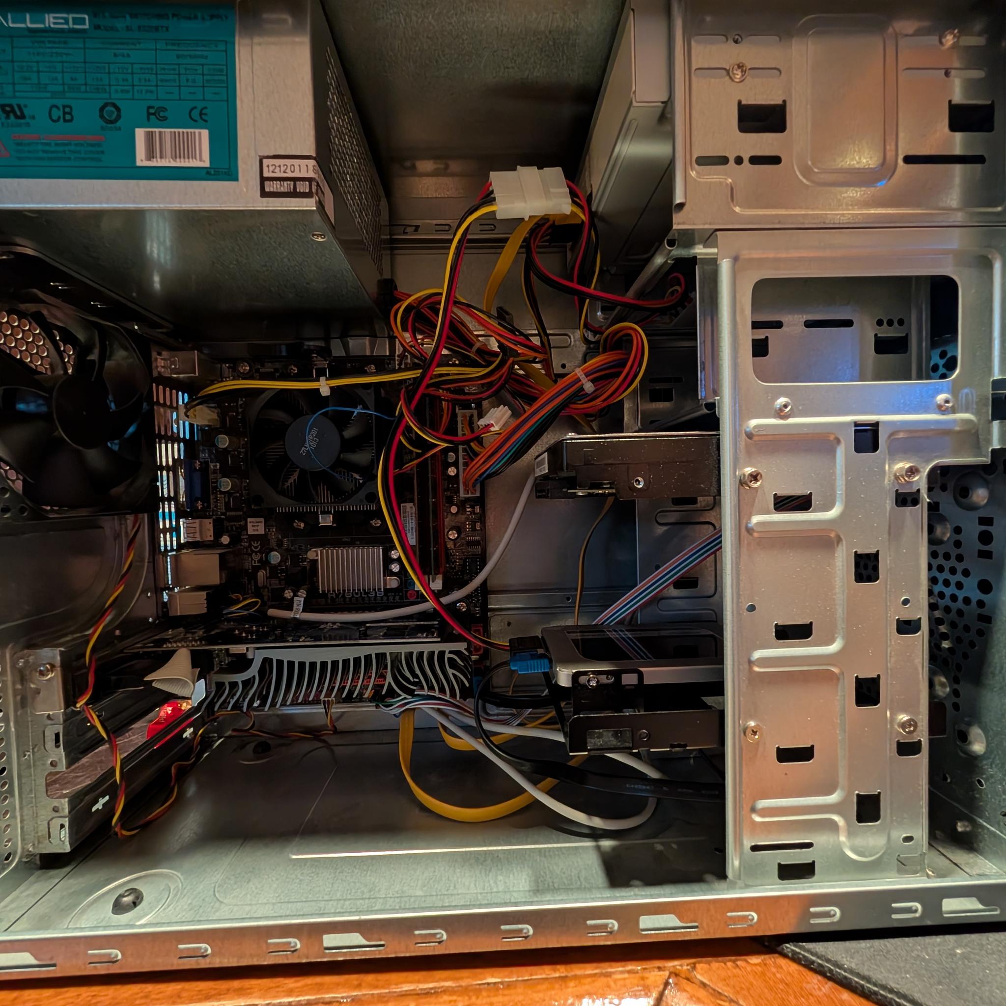 Retro Am3 Pc Athlon II with Nvidia 8400gs