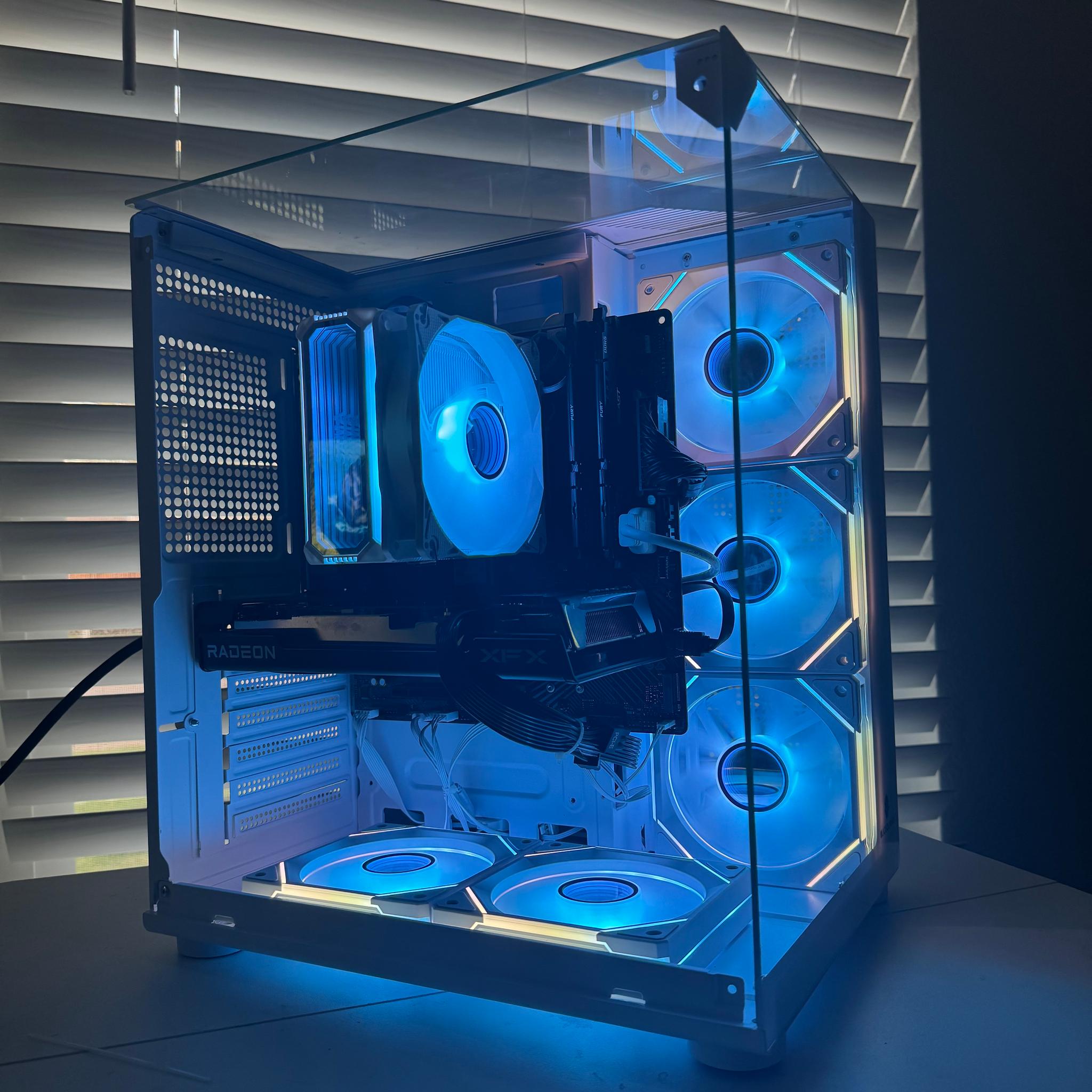 Custom build gaming pc |AMD Ryzen 5 8500G  Ddr5 16GB  Gen4 512GB nvme 1TB additional storage